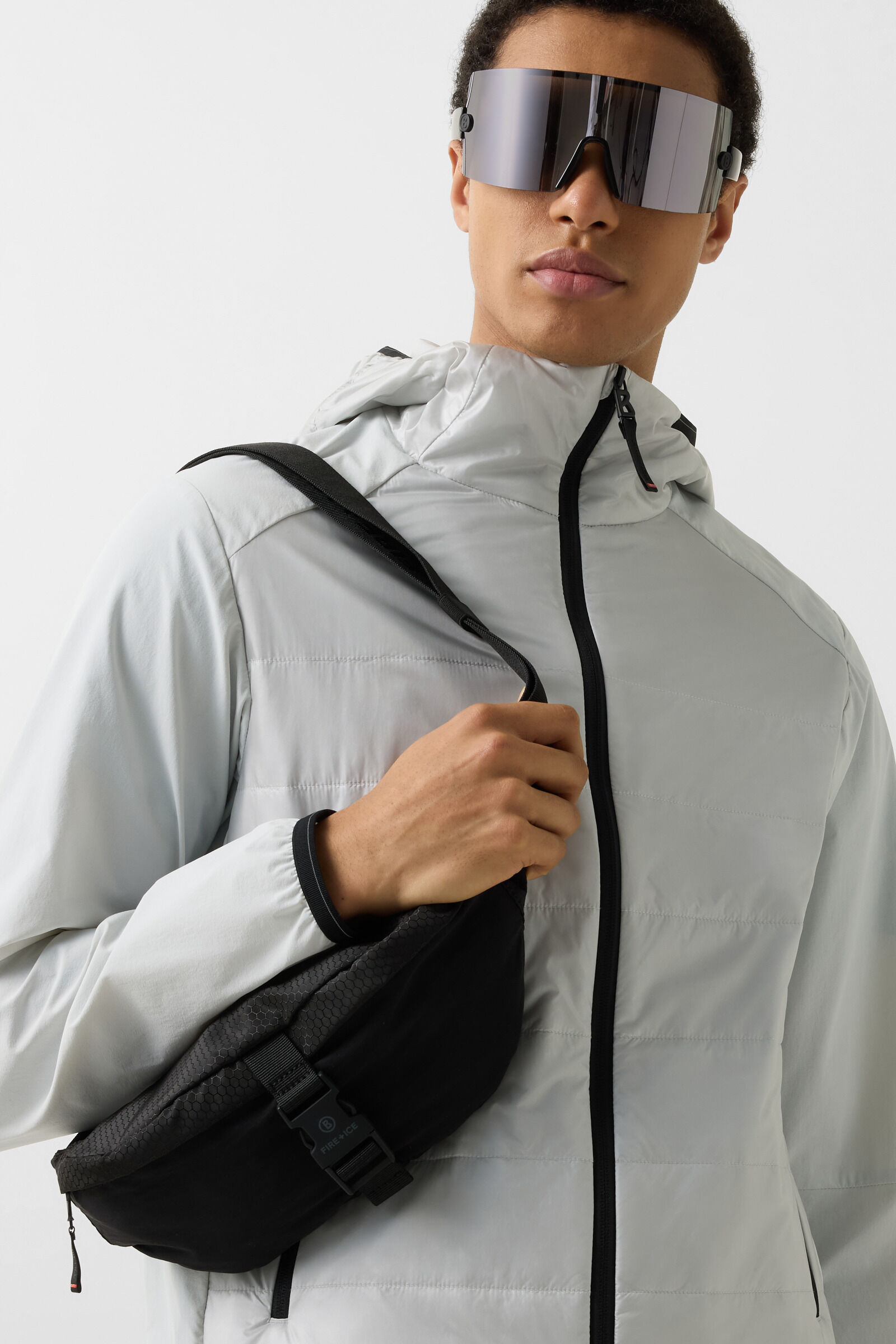 Kegan hybrid jacket Light grey