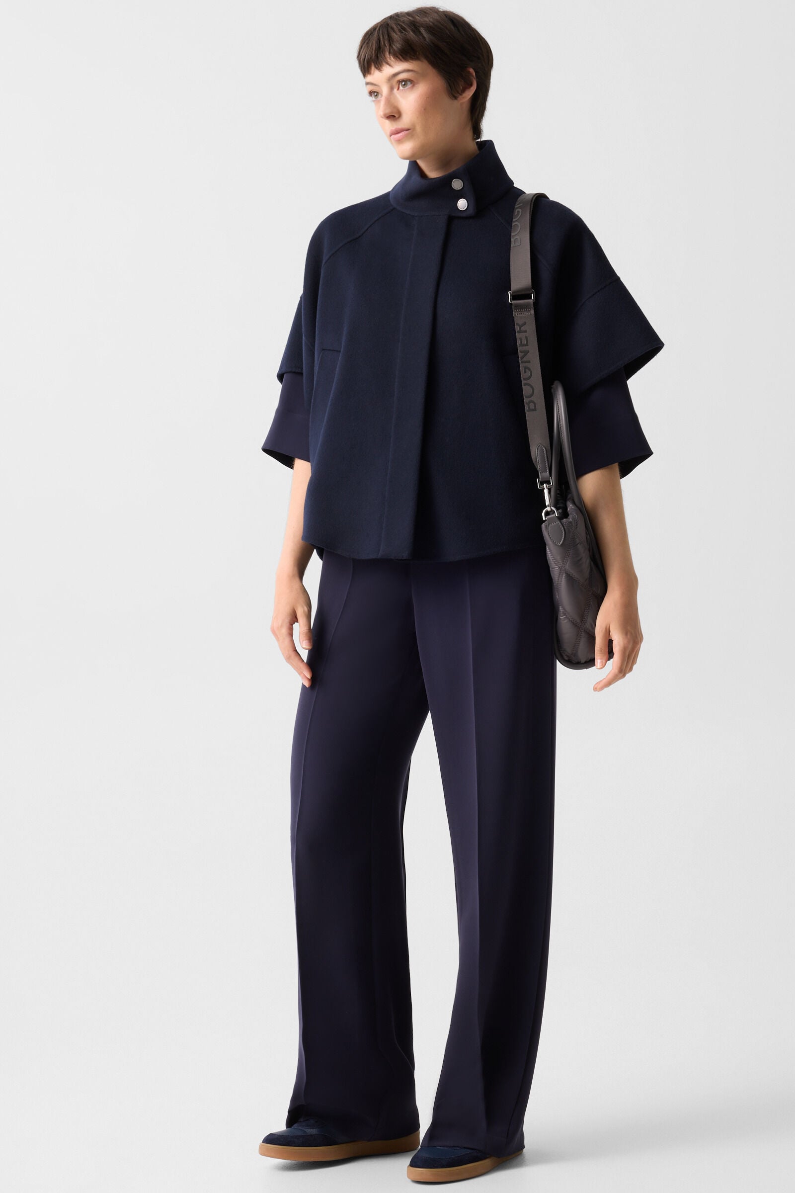 Wool waistcoat Venice Navy blue