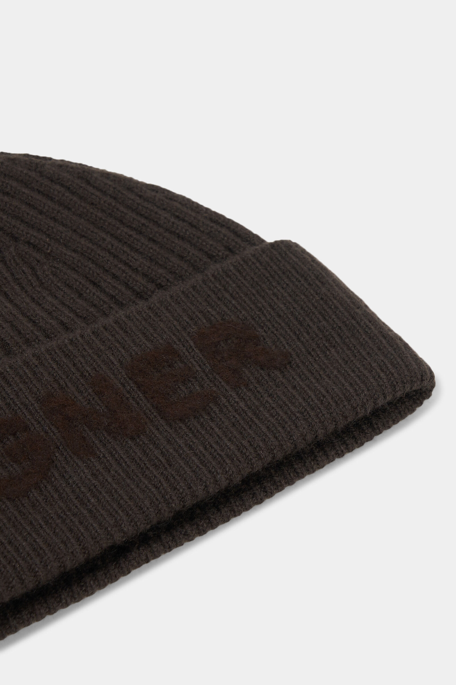 Rio knitted cashmere hat Coffee