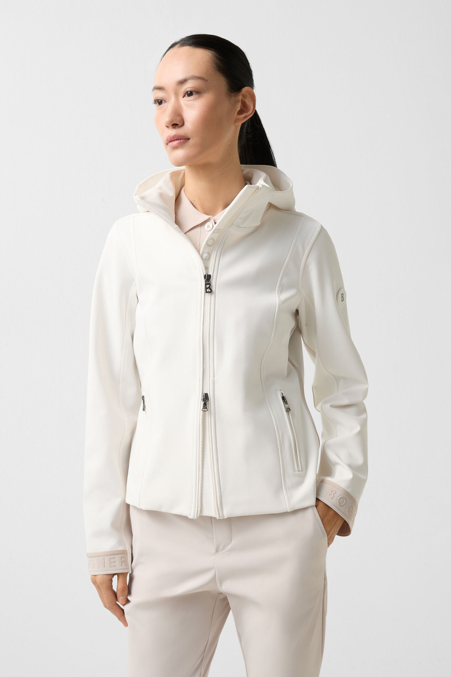 Hilva softshell jacket Off-White
