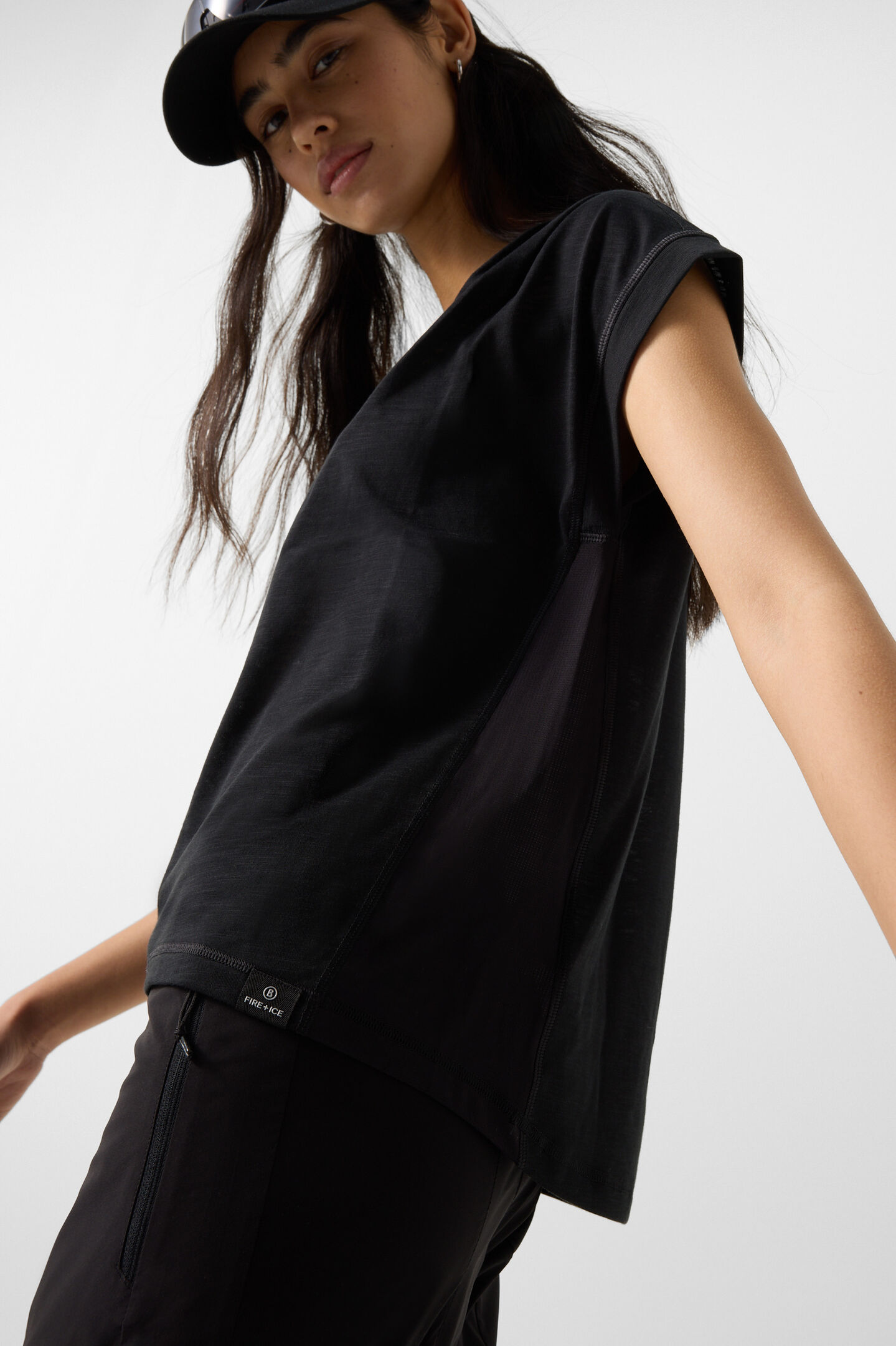 T-shirt Dahlia Black