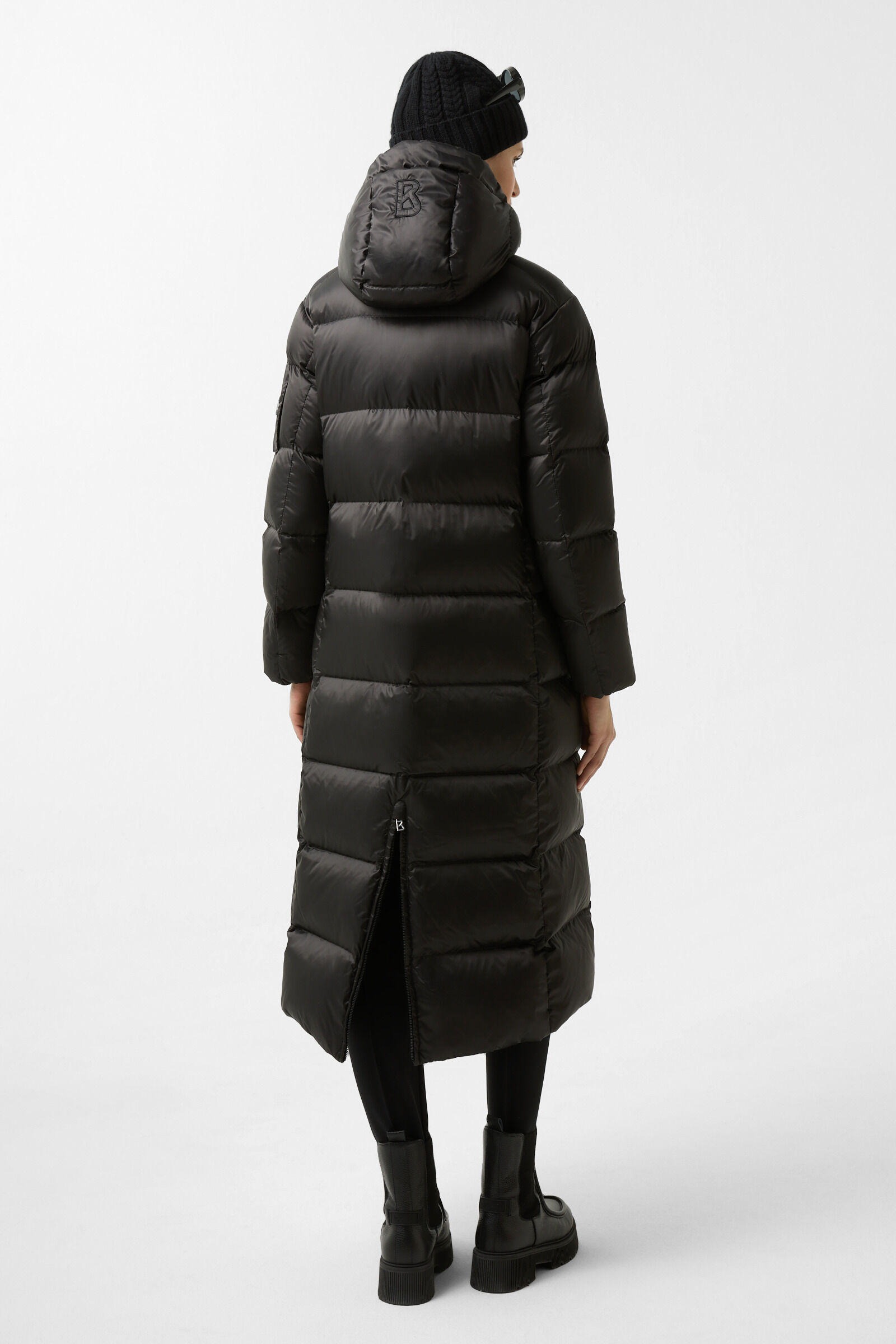 Manteau doudoune noir shop