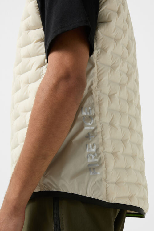 Gabriel lightweight down waistcoat Sand