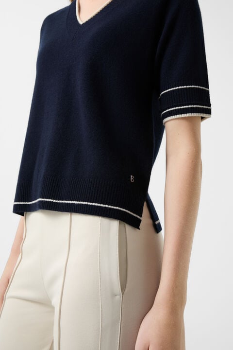 Chiri knitted shirt Navy blue Chiri knitted shirt Navy blue