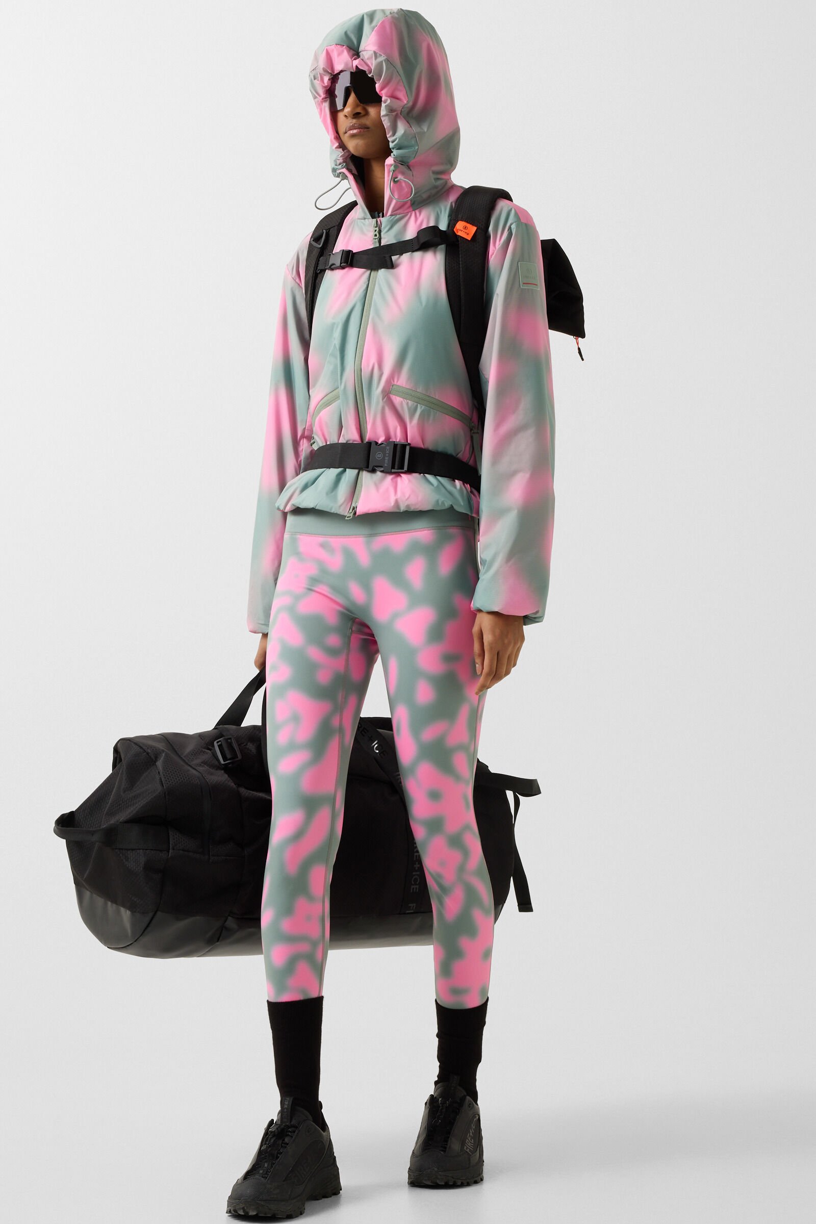 Yadira functional jacket Eucalyptus/Pink