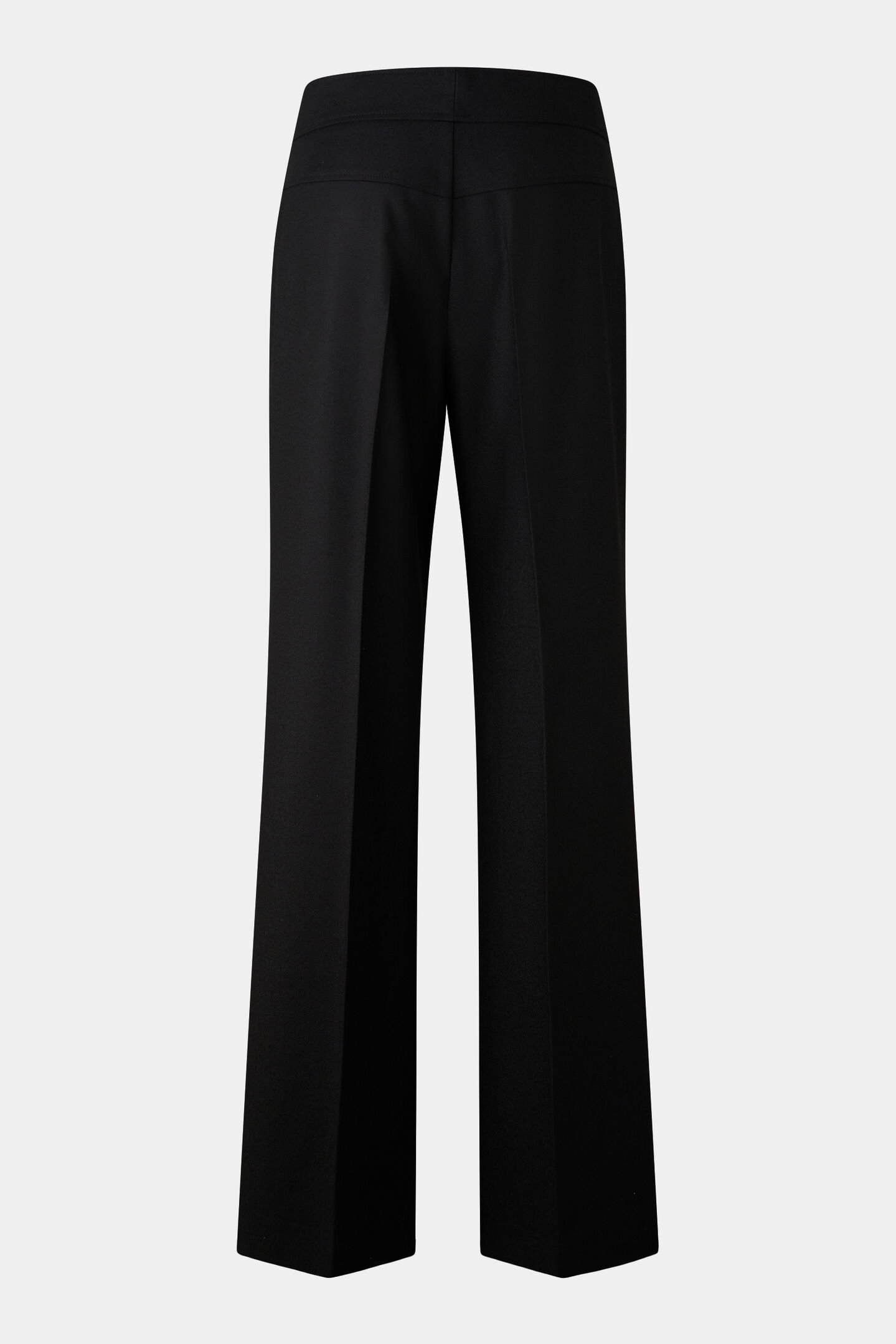 Pure new wool trousers Hermia Black