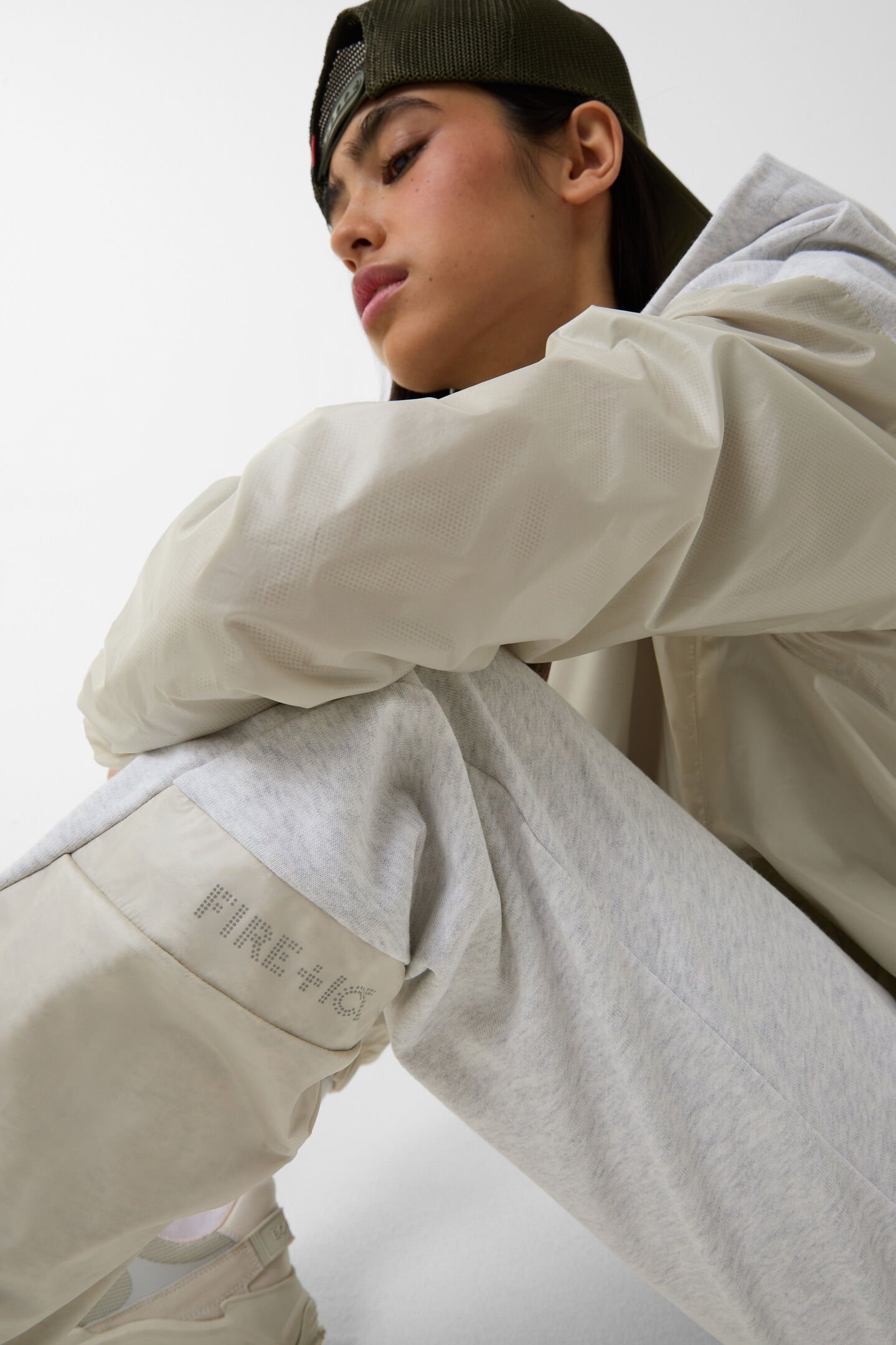Joggers Blanche Light grey/sand