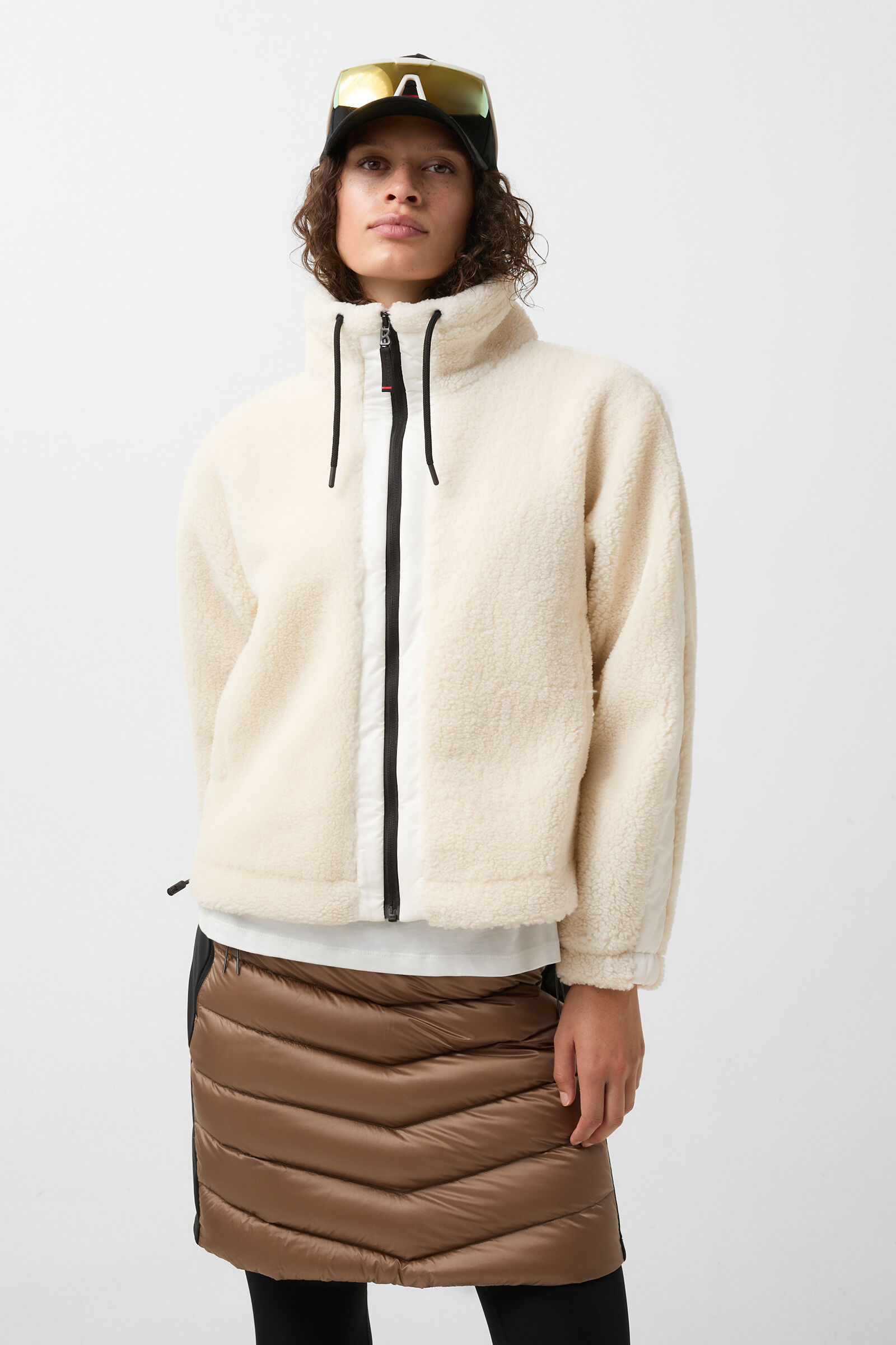 Teddy midlayer Ninetta Off-White