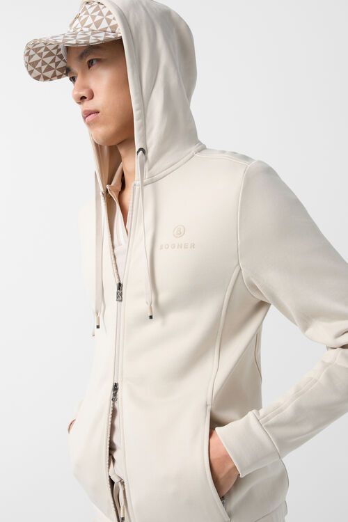 Sweatjacke Berto Sand