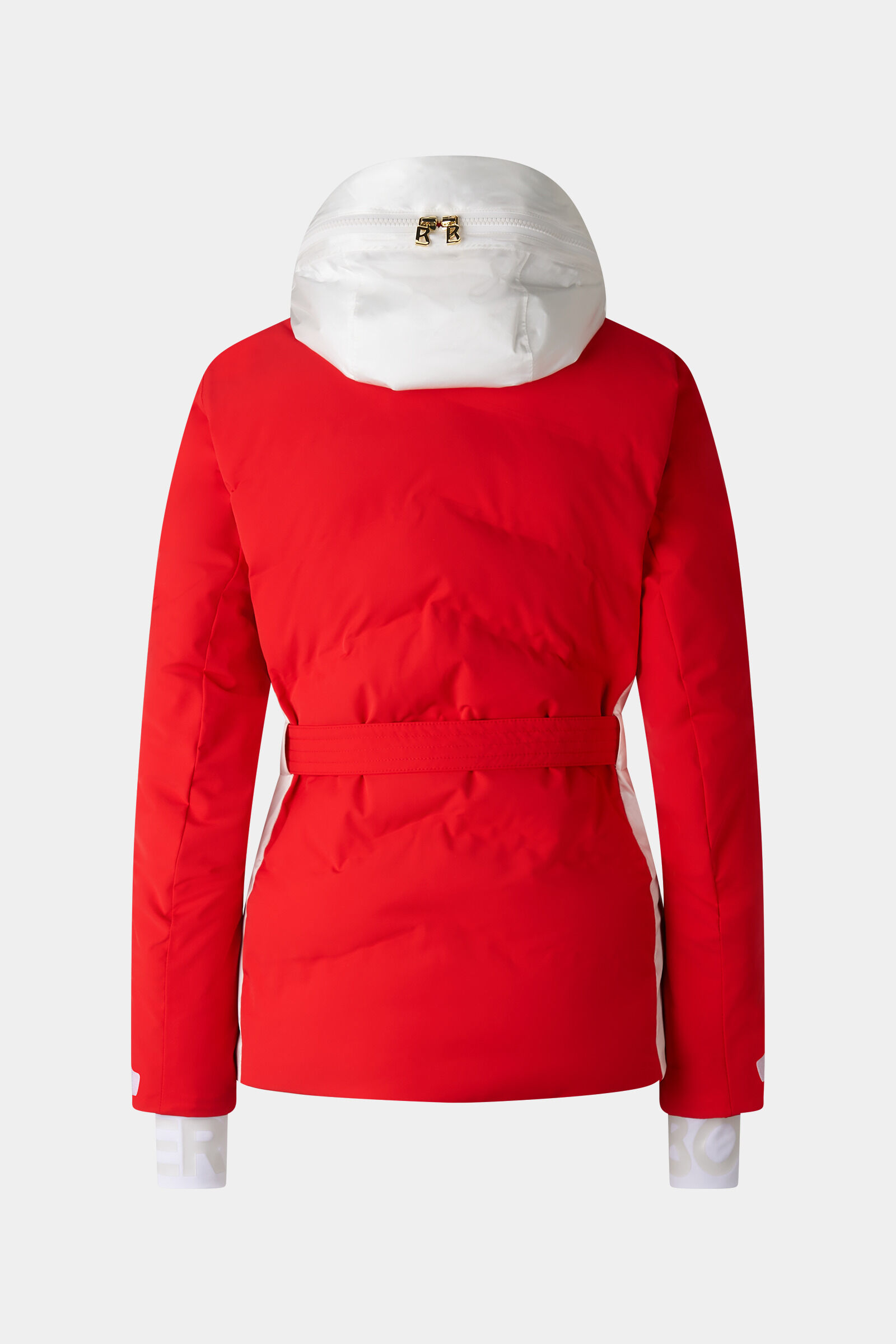 Ski-Steppjacke Kira Rot/Wei&szlig;