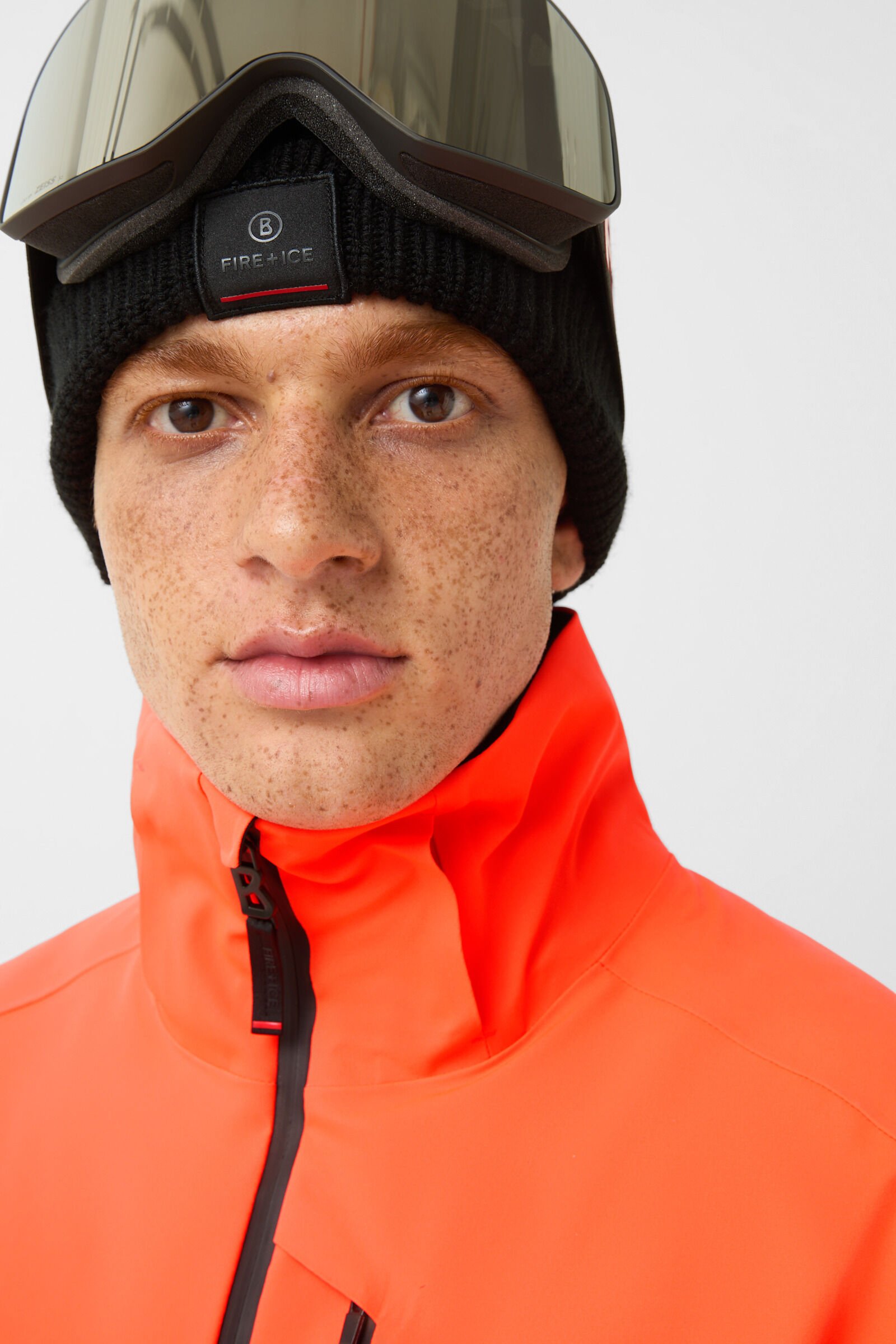 Eason ski jacket Neon orange