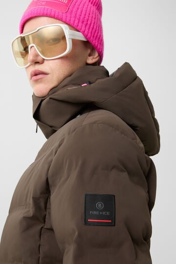 Veste matelassée de ski Tech-Sael Chocolate Veste matelassée de ski Tech-Sael Chocolate