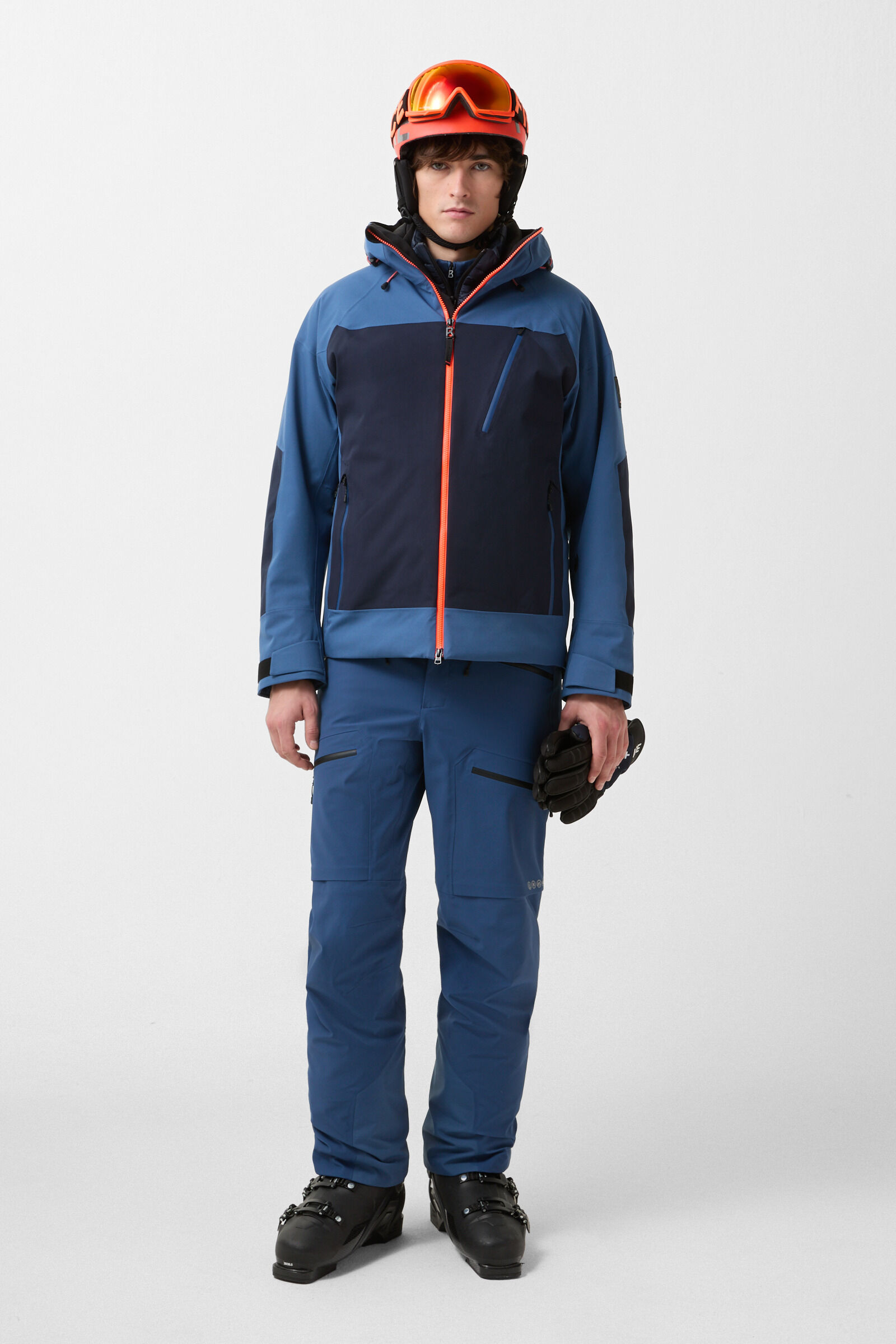 First Layer Berkan Blue/neon-orange