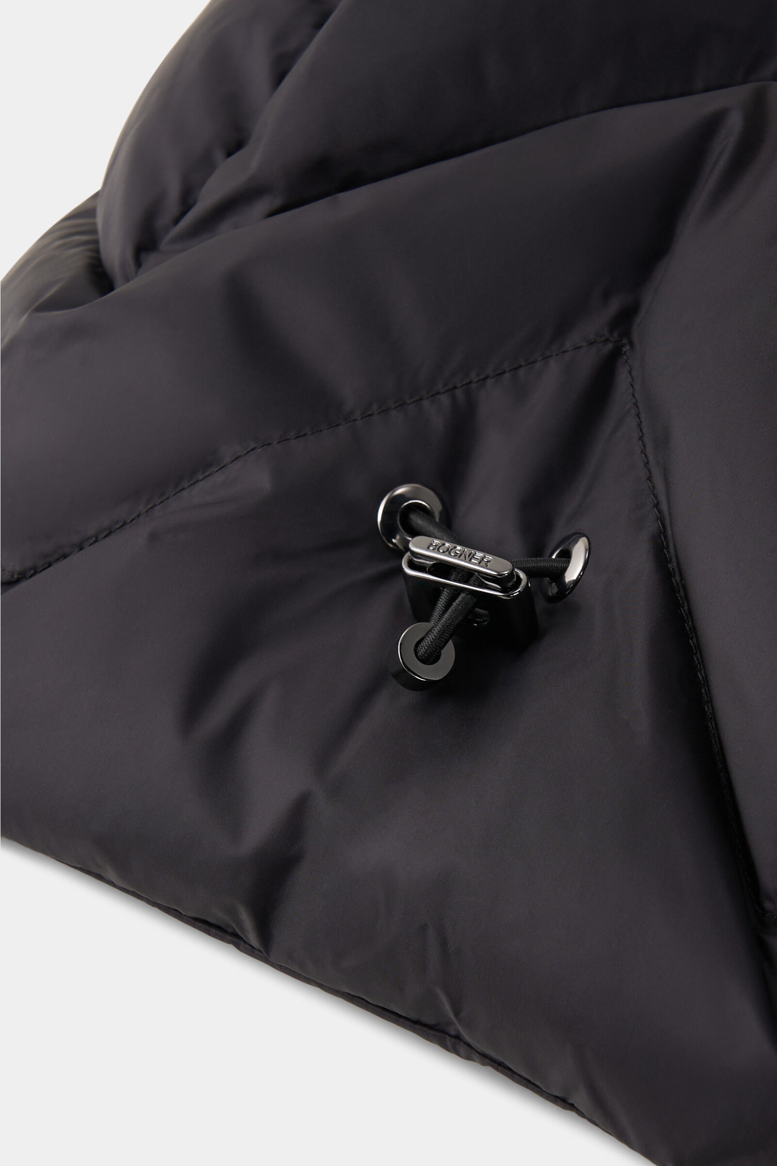 Casquette aviateur en duvet Dwight Noir