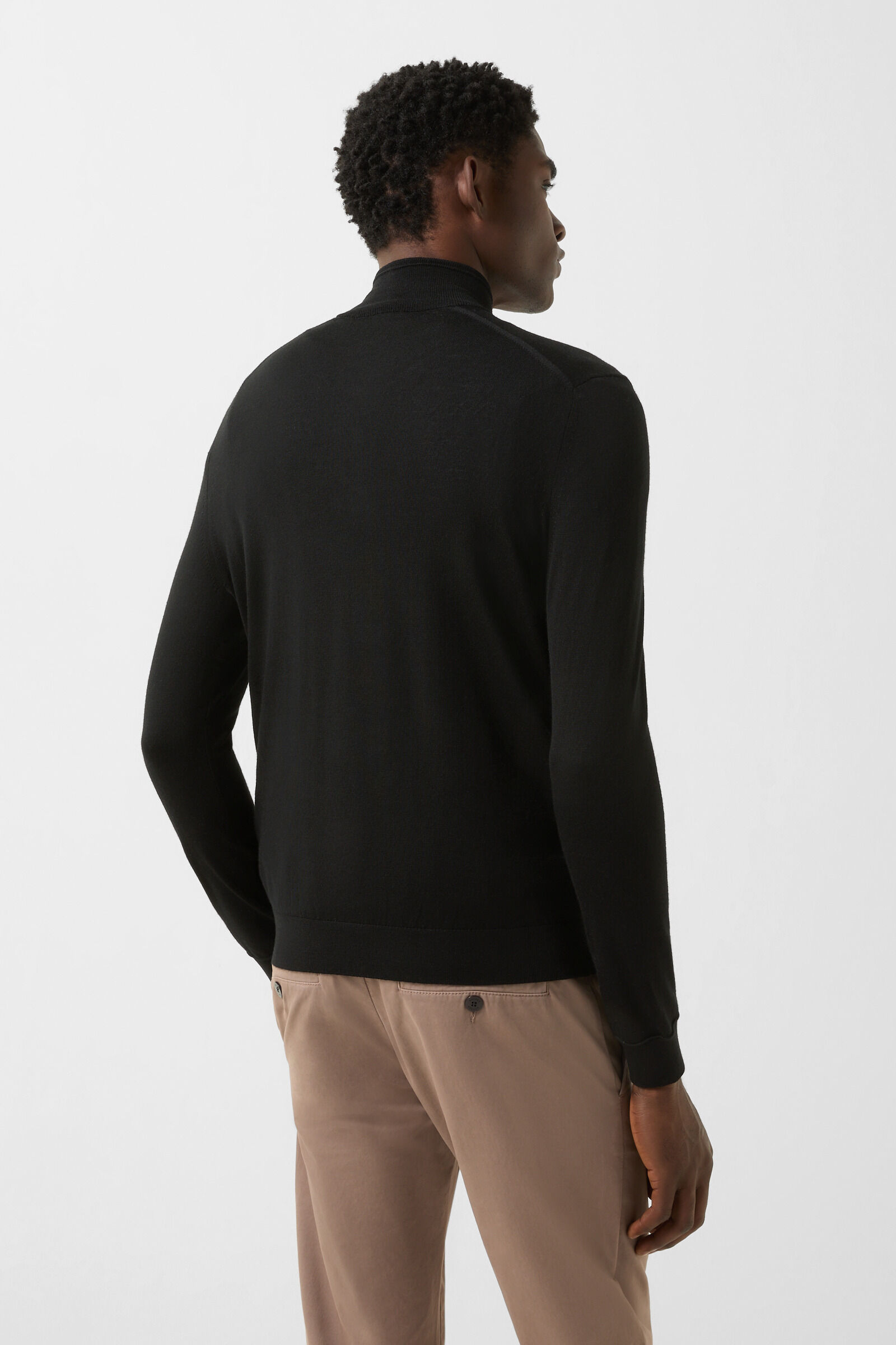 Troyen en laine vierge Ouri Noir