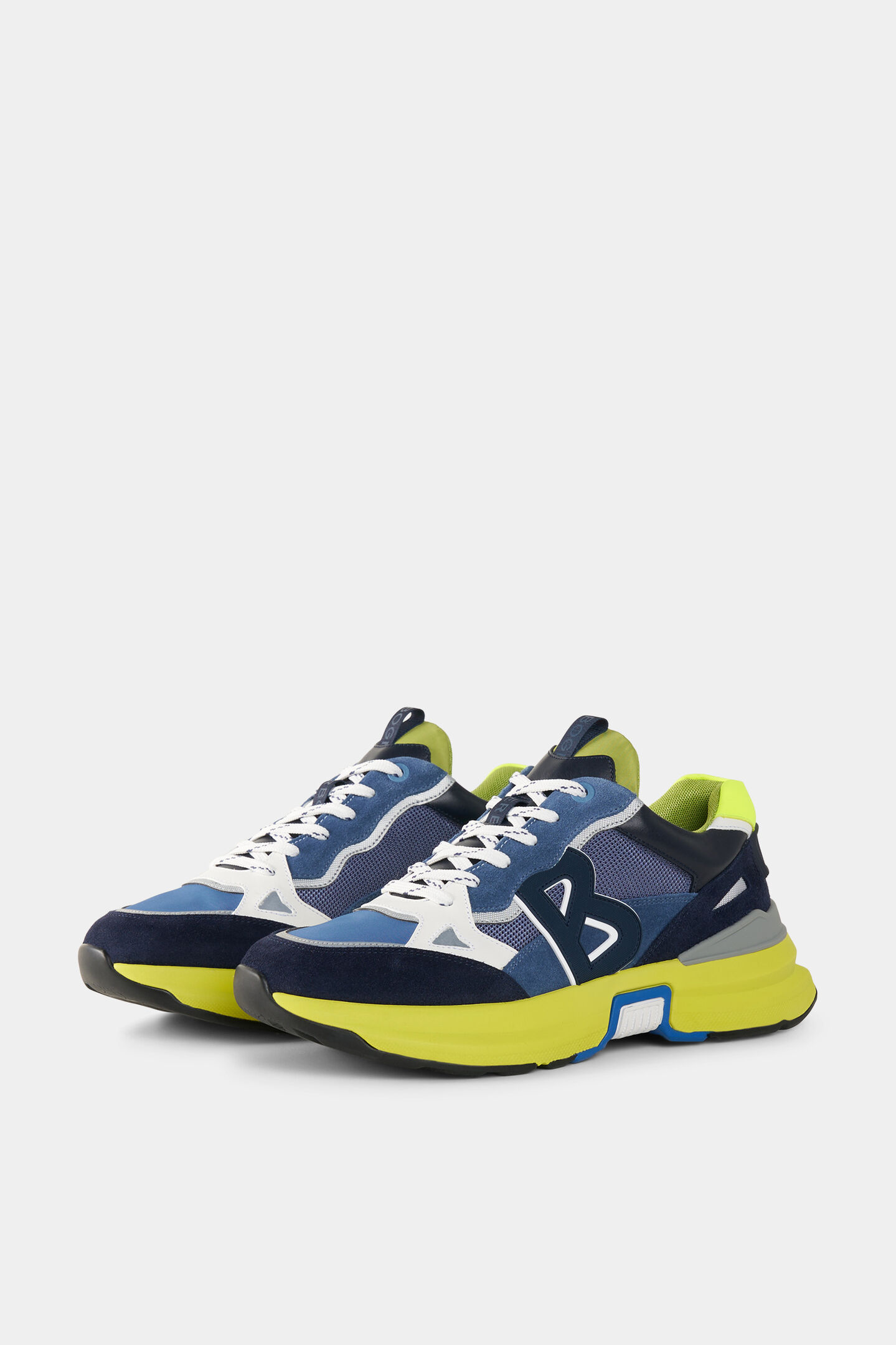Sneaker CTP25 Navy blue/yellow/grey