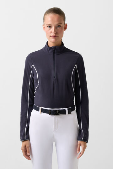 Fleece-First Layer Georgina Navy-Blau Fleece-First Layer Georgina Navy-Blau