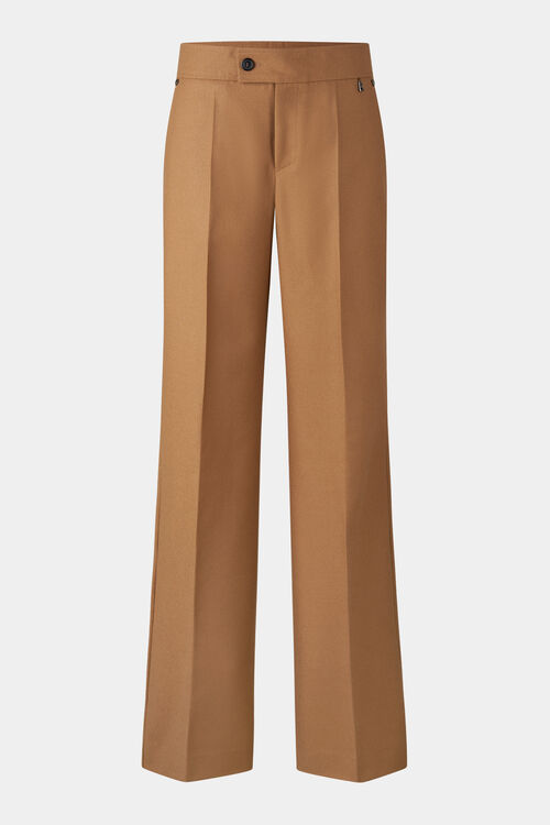 Pantalon en laine vierge Hermia Hazel