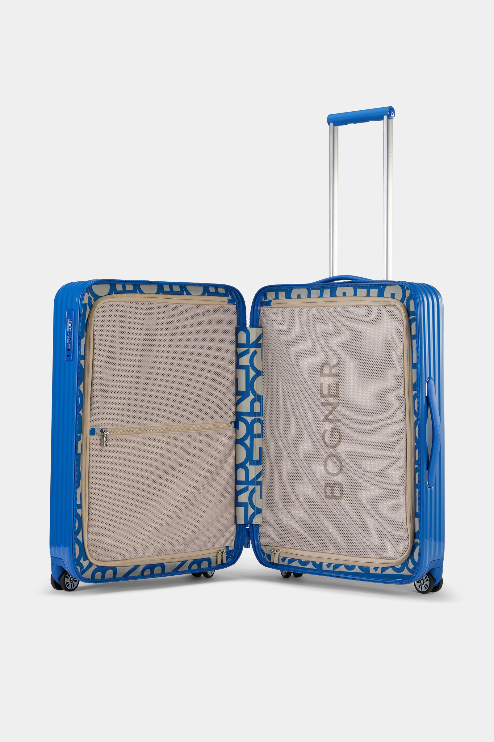 Hartschalenkoffer Piz Medium Blau