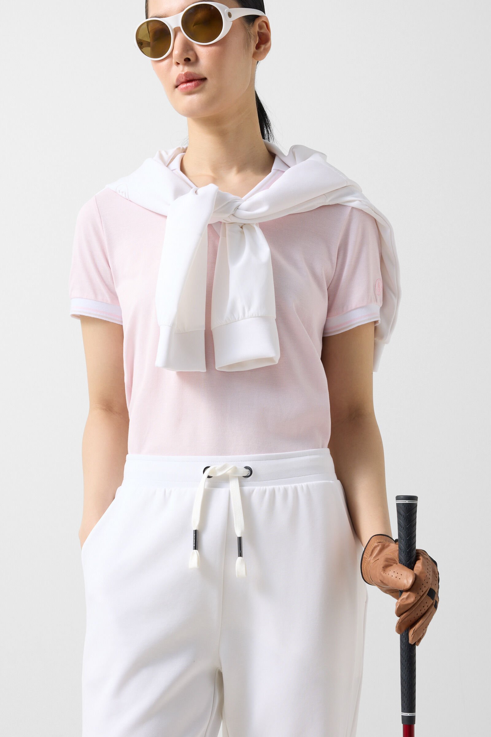 Joggers Blanca White