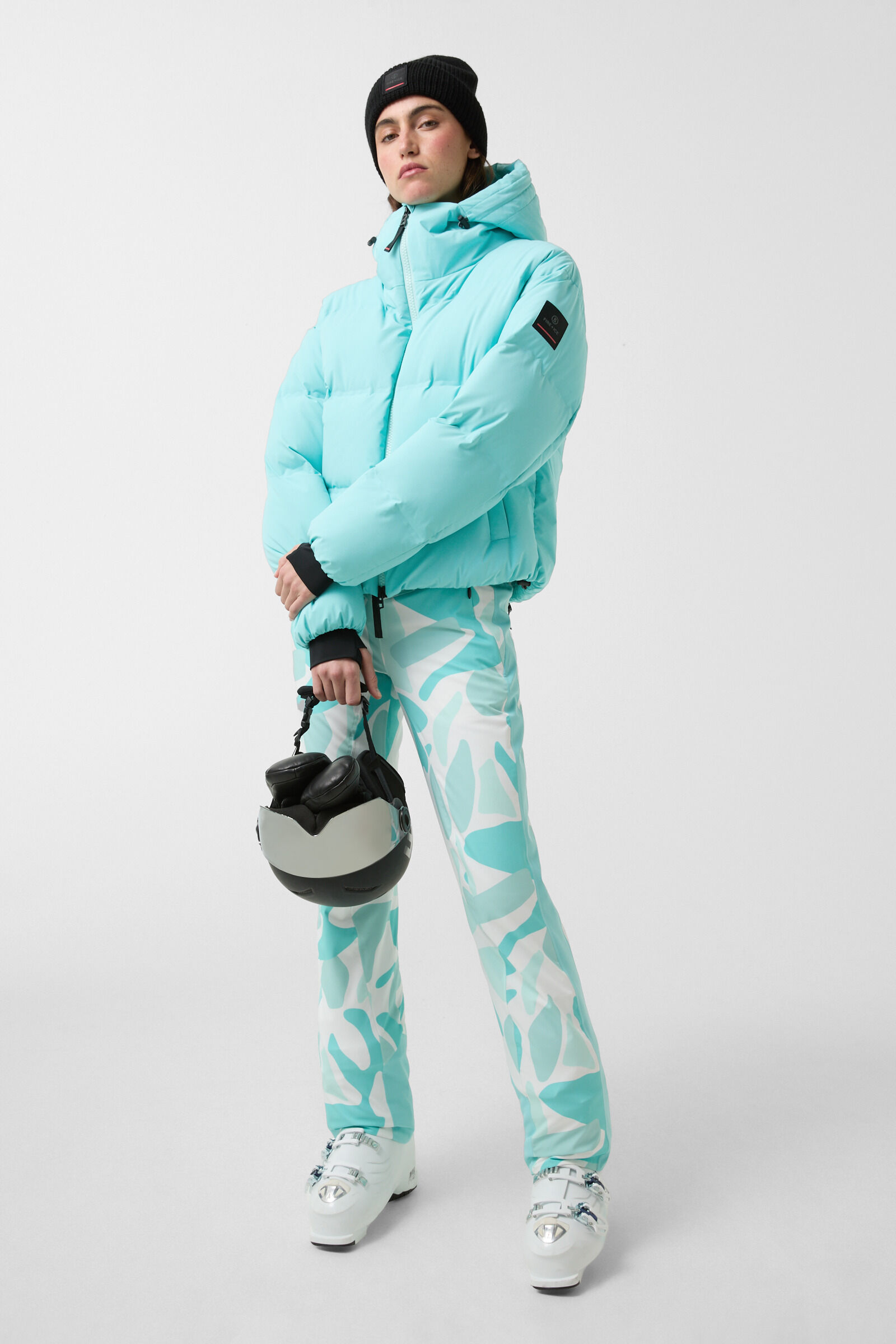 Neila down ski jacket Ice blue