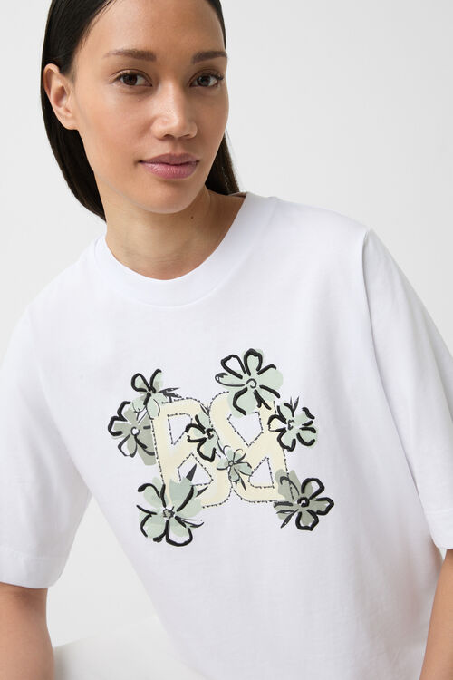 T-shirt Dorothy White/light green