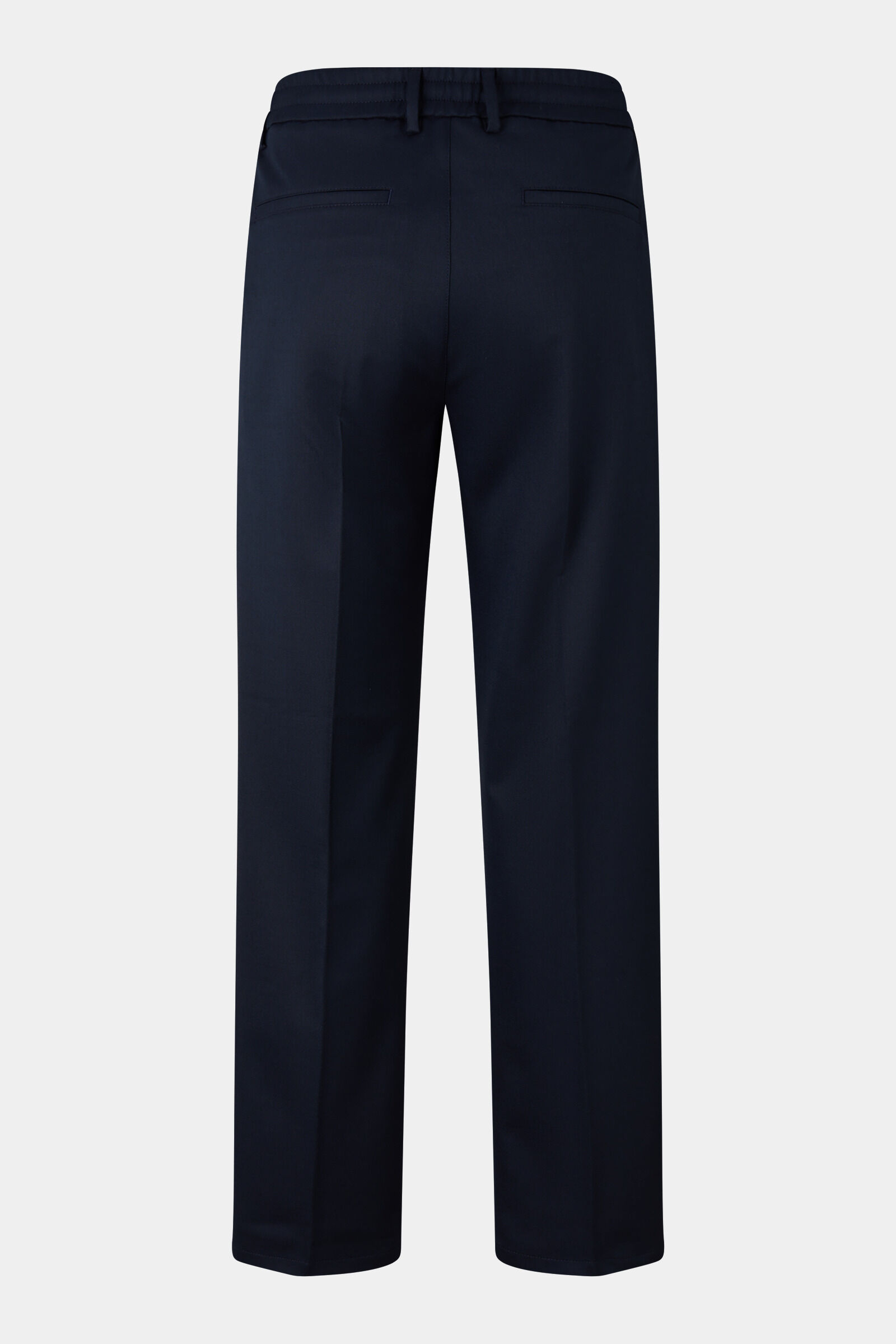 Pleated trousers Marcus Navy blue