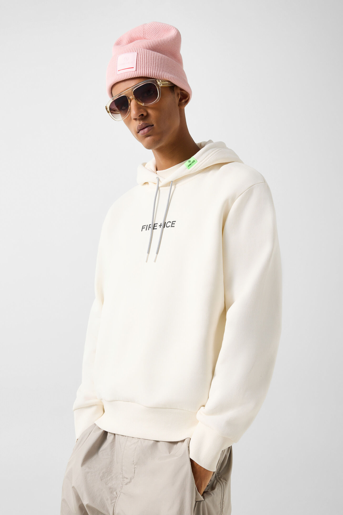 Covell cotton hoodie Off-White