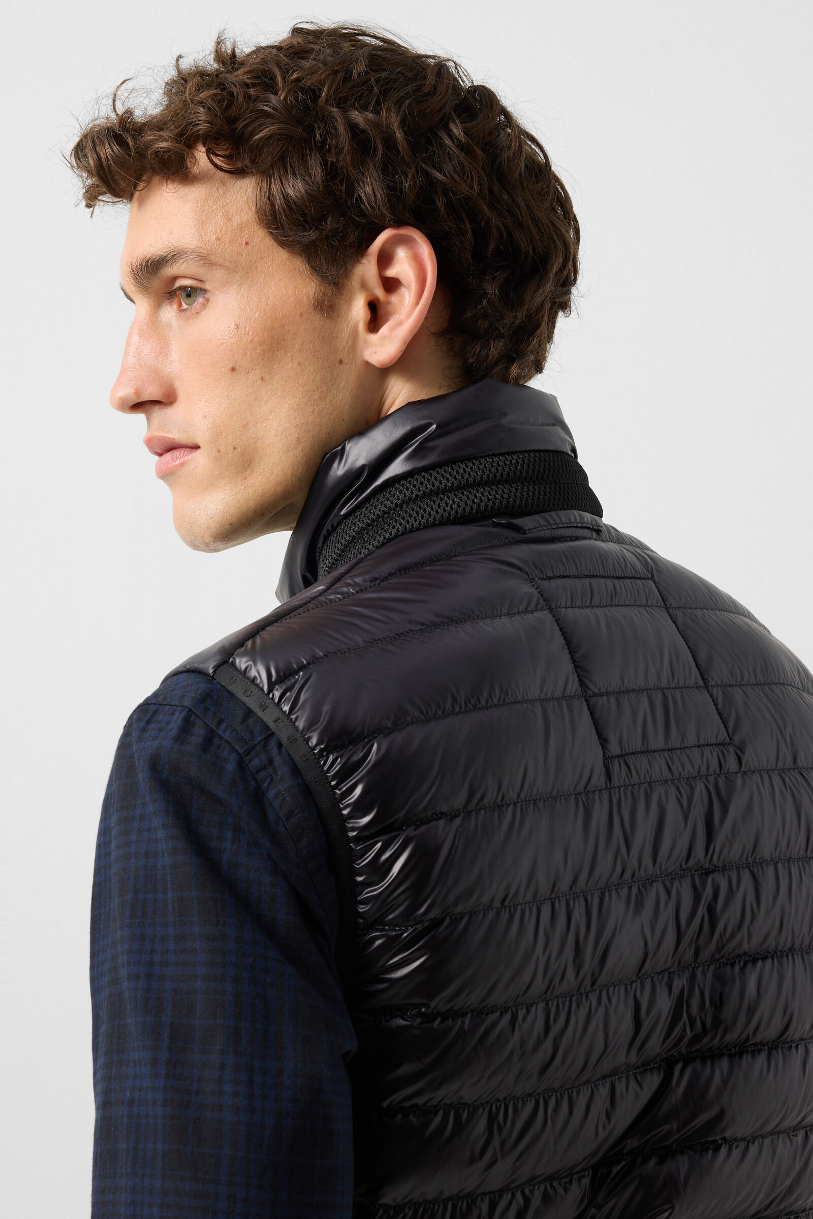 Lasse lightweight down waistcoat Black