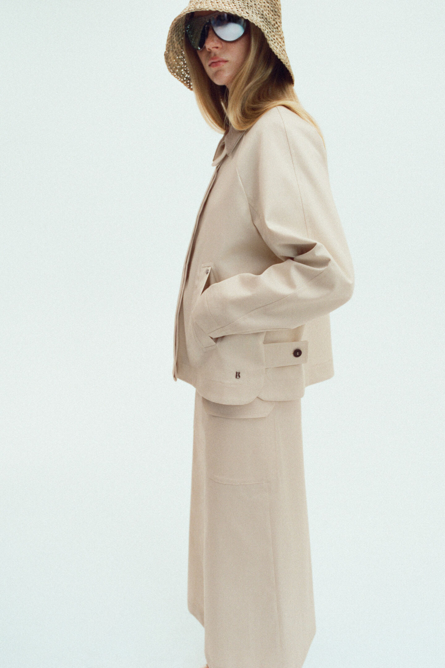 Mariel jacket Sand