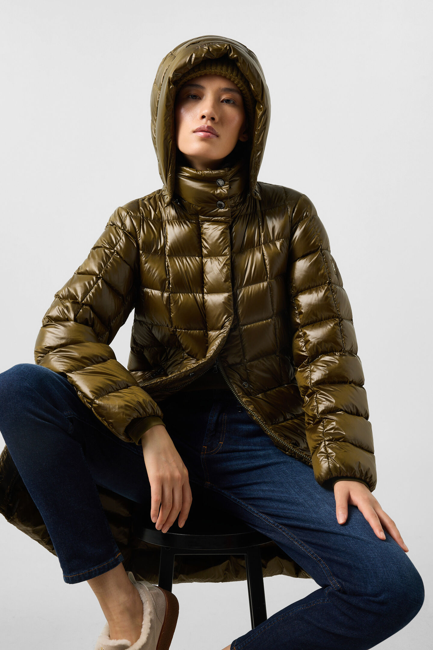 Meryl down coat Olive
