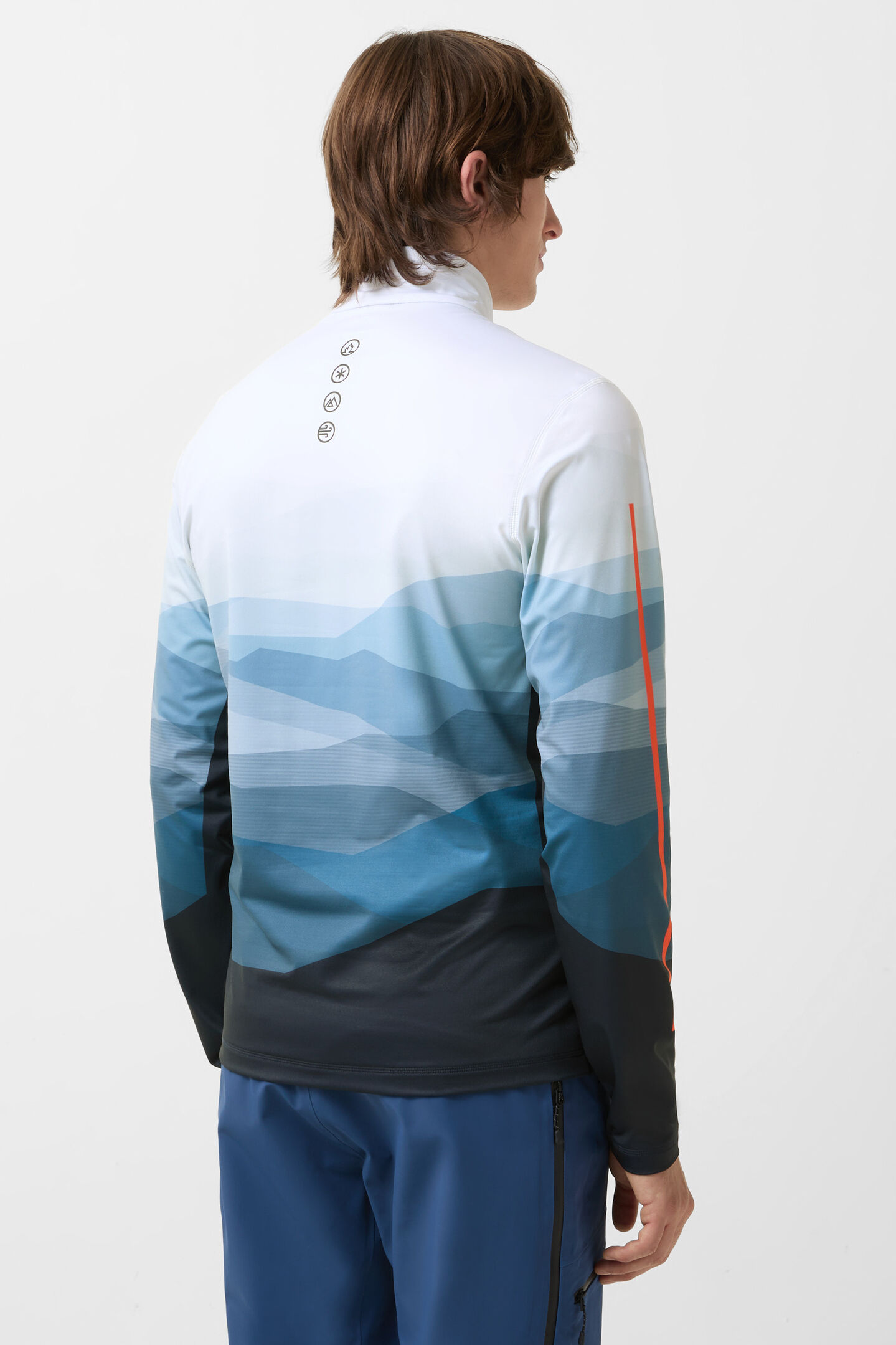 Première couche Pascal blanc/bleu