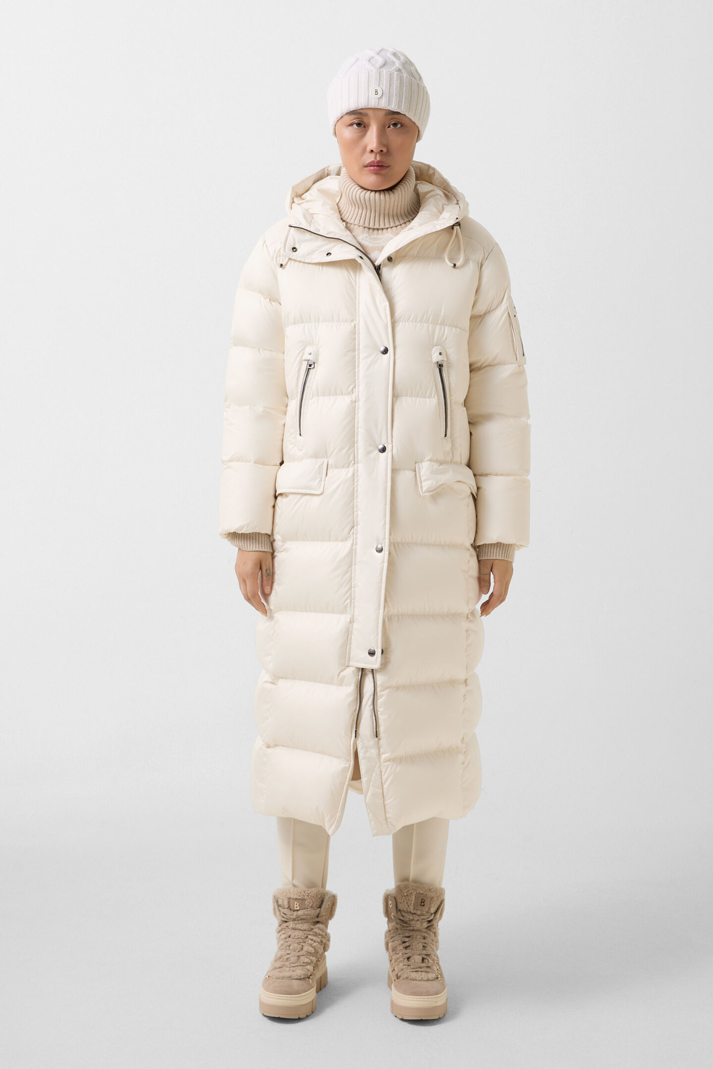 Jonna down coat Cream