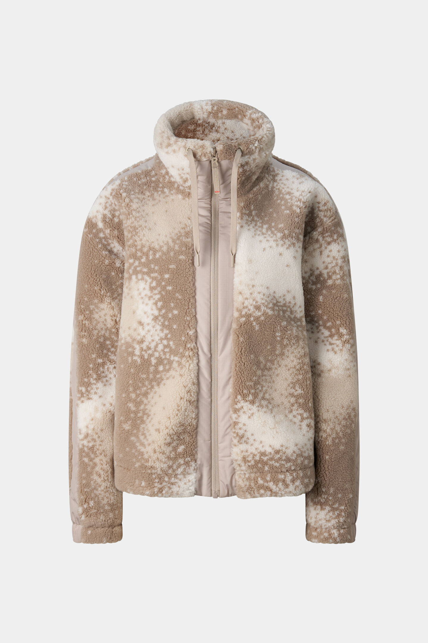 Ninetta mid-layer teddy jacket Beige/Brown