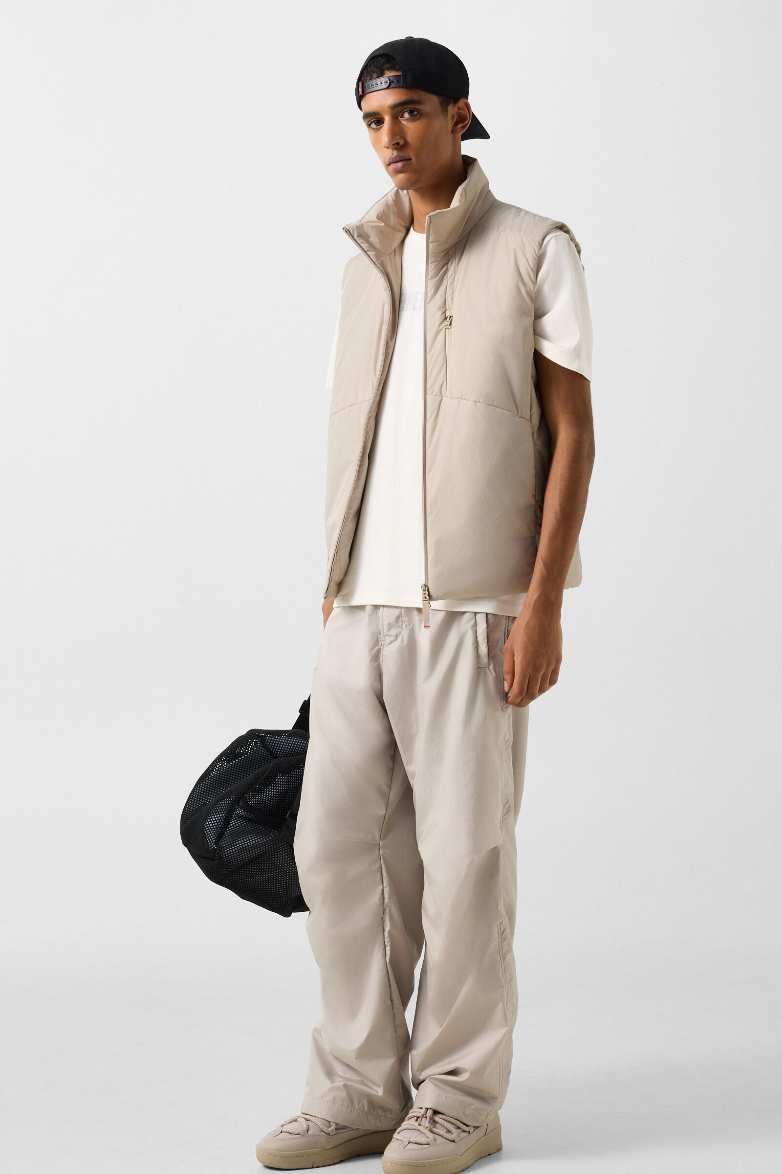 Baumwoll-T-Shirt Mick Off-White