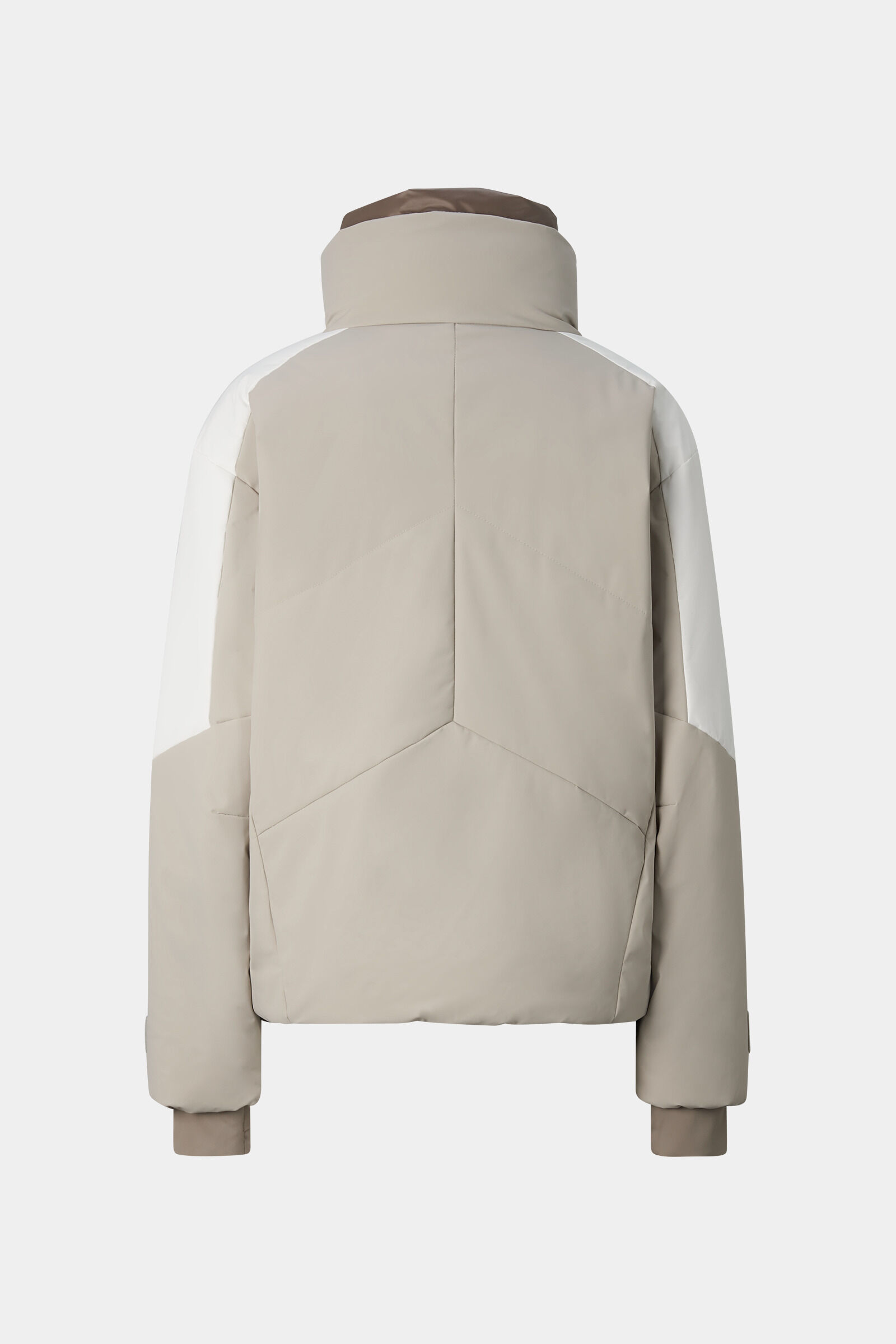 Skijacke Sasha Beige/Off-White