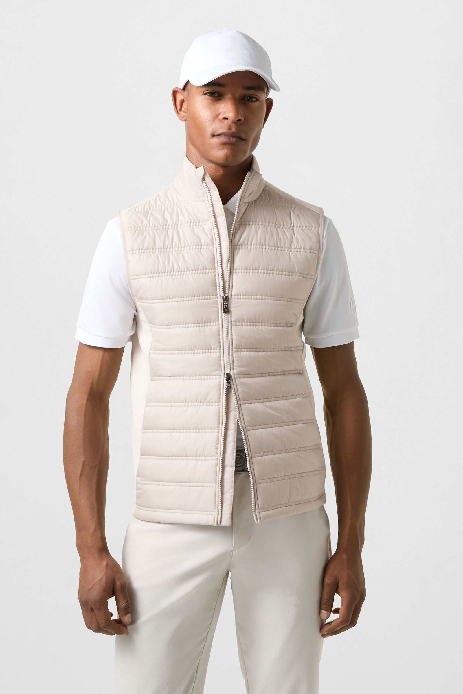 Frido hybrid waistcoat Sand