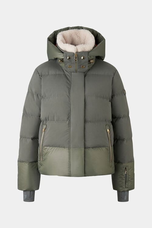 Maja down ski jacket Khaki