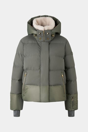 Ski-Daunenjacke Maja Oliv-Grün Ski-Daunenjacke Maja Oliv-Grün
