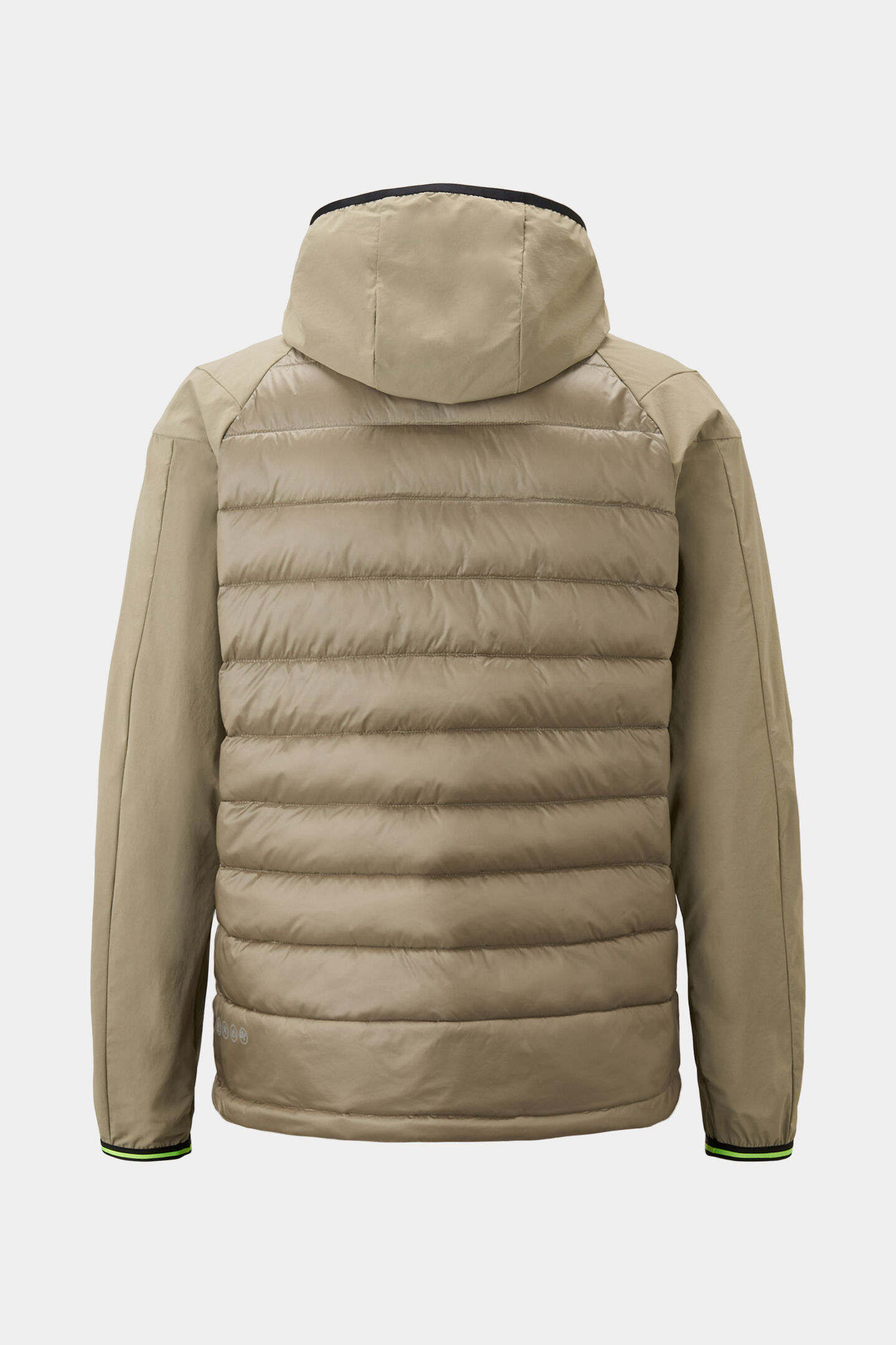 Hybrid-Steppjacke Kegan Dunkelbeige