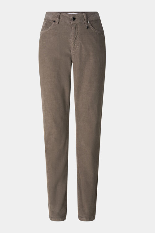 Cordhose Julie Graubraun