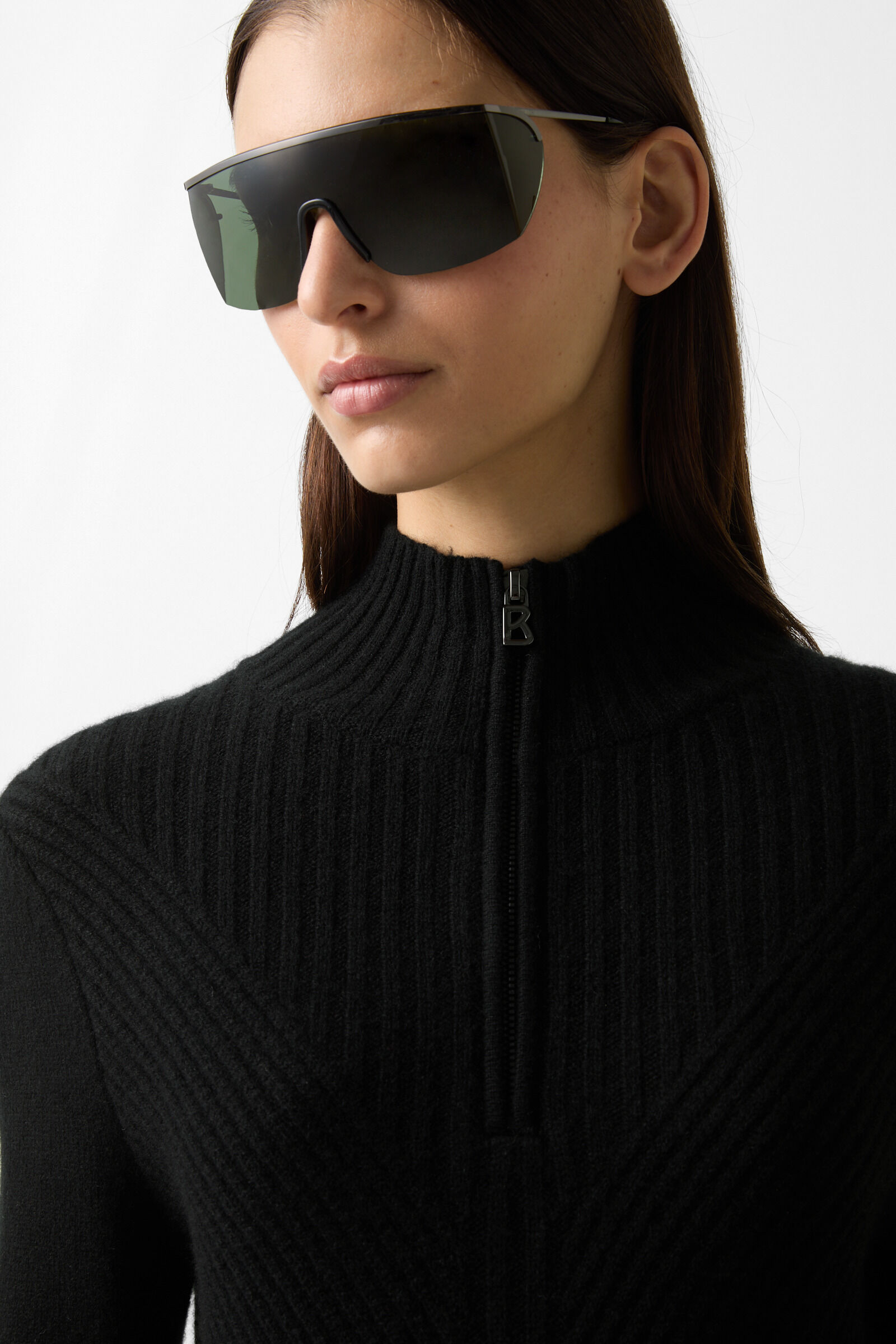 Shannon cashmere troyer Black