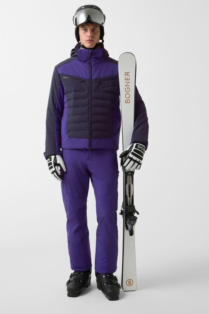 Feliks down ski jacket Navy blue/purple Feliks down ski jacket Navy blue/purple