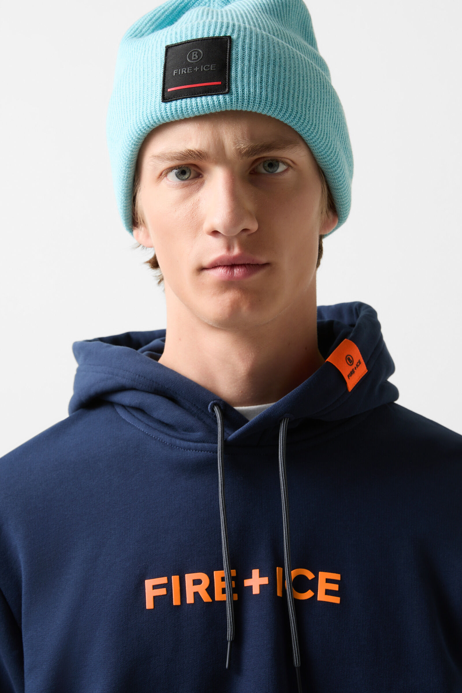 sweat &agrave; capuche Covell Bleu fonc&eacute;