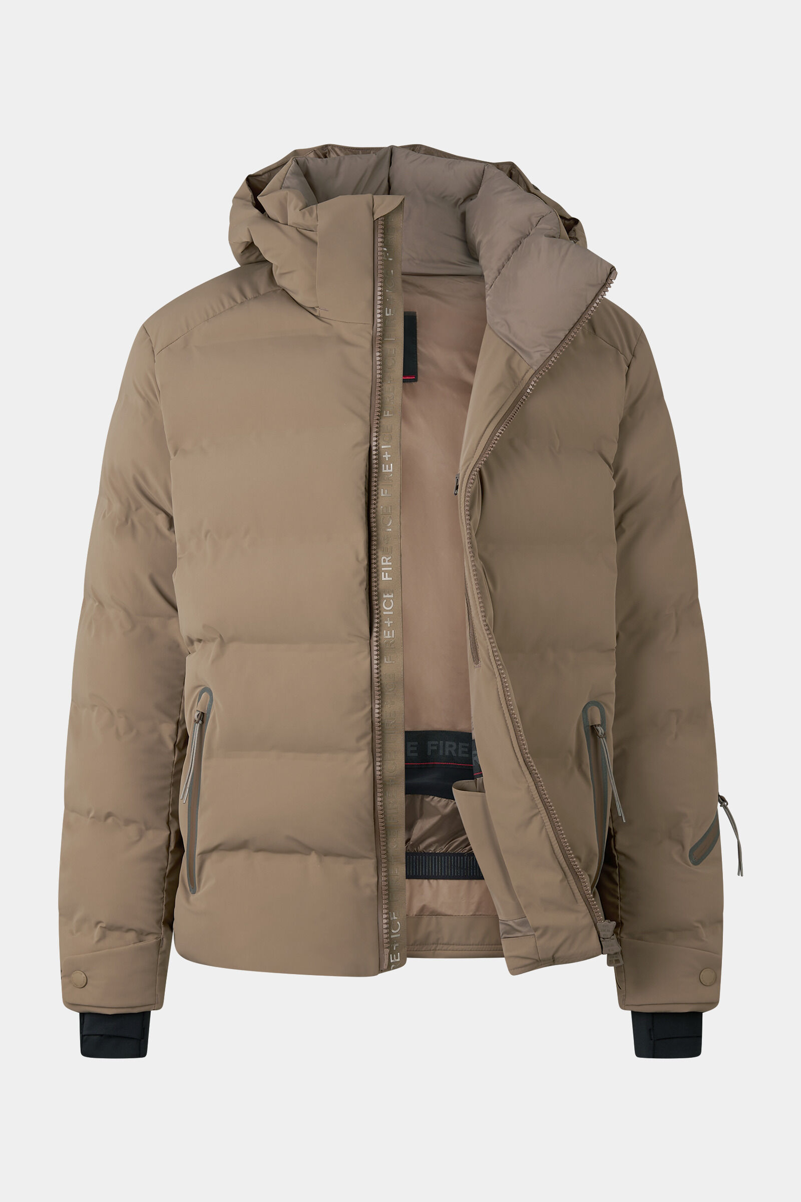 Tec-Luka ski jacket Caramel