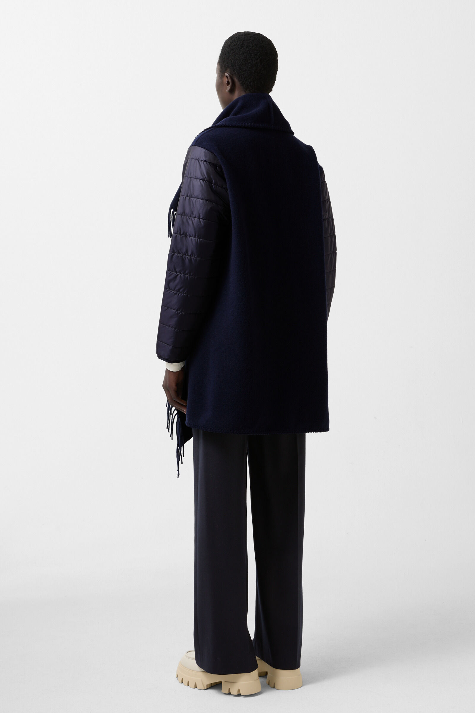 Poncho North Navy blue