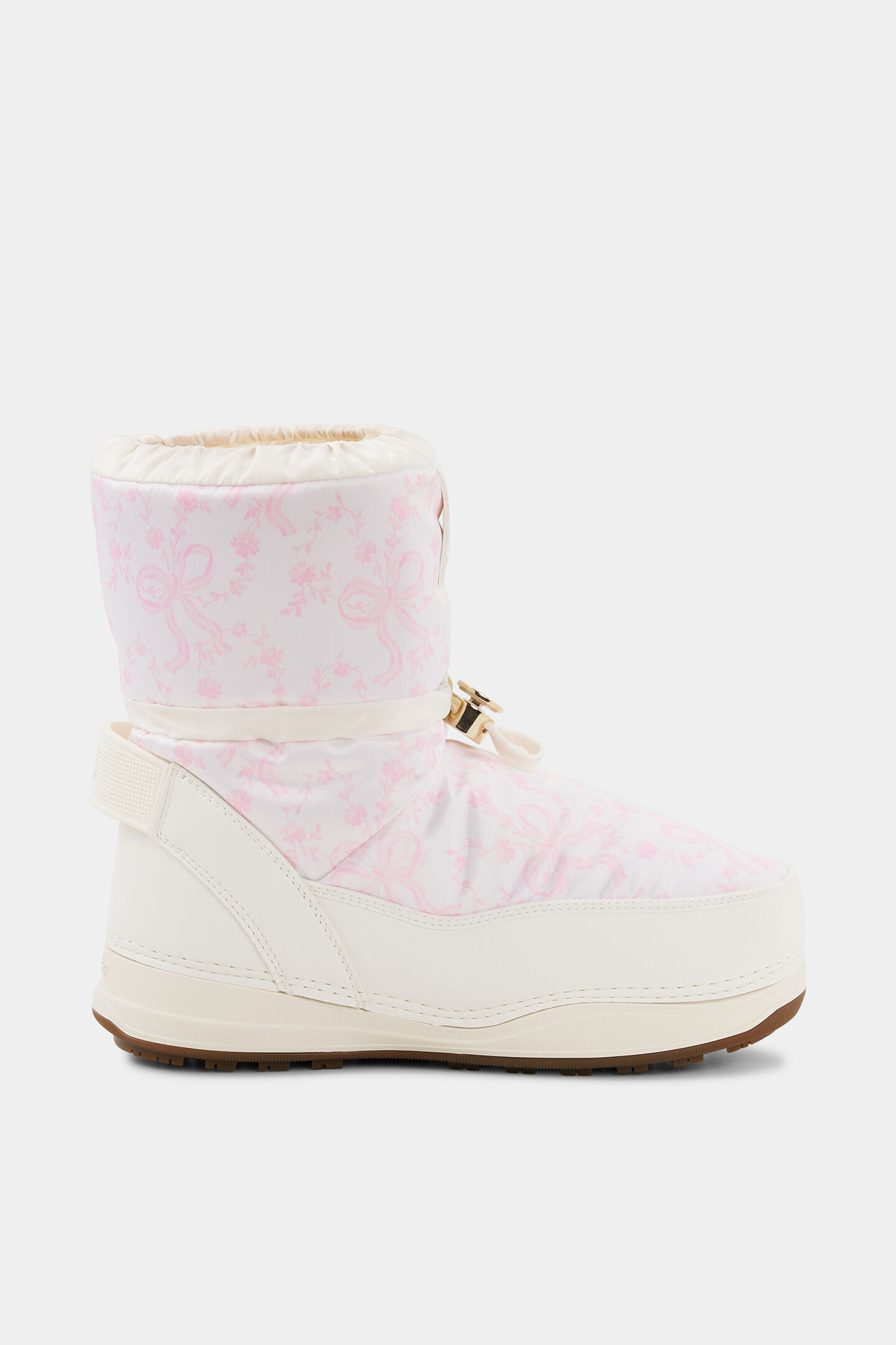 Kids snow boots La Plagne Pink/Off-White