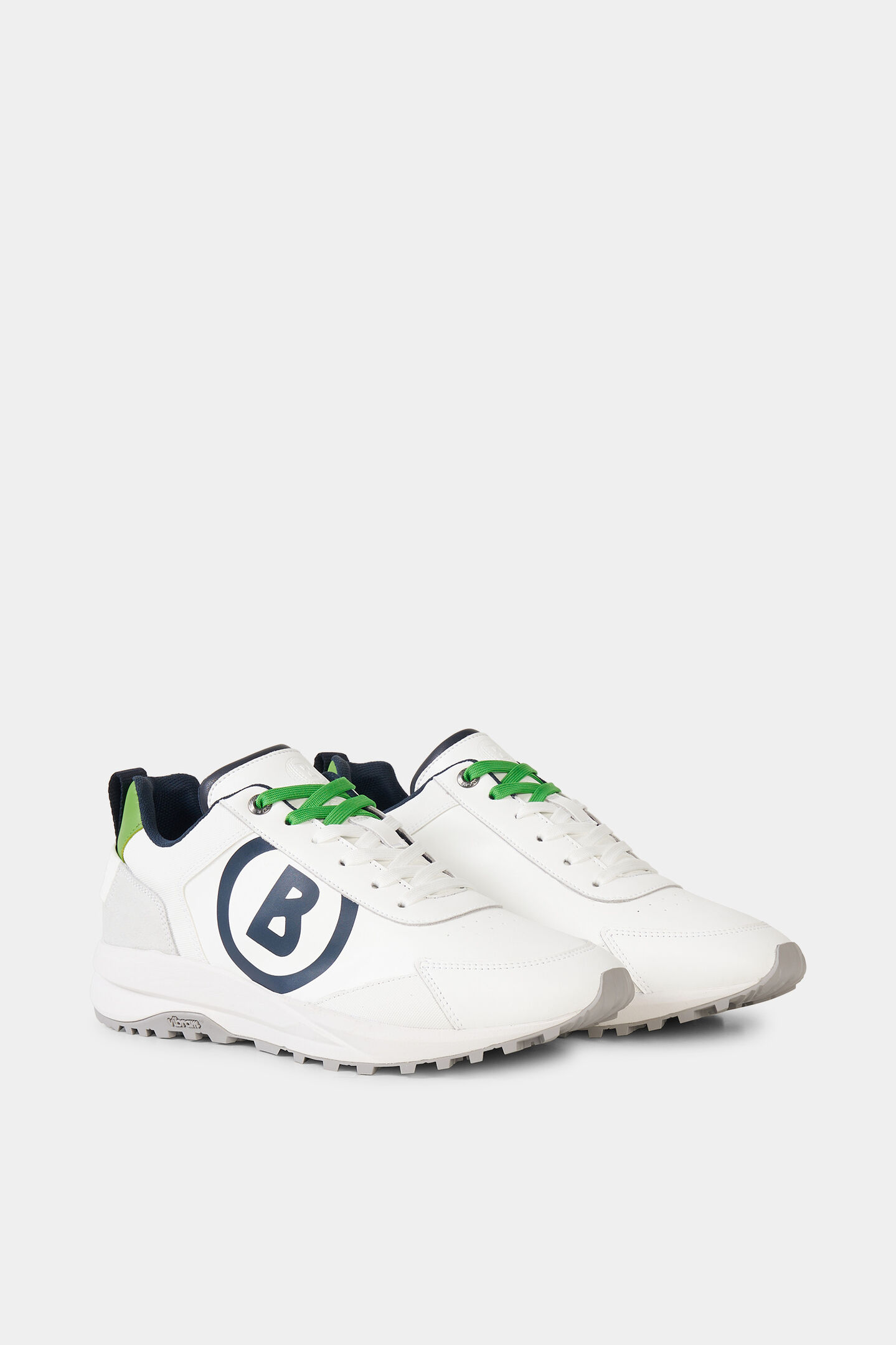 Golf sneaker White/navy blue