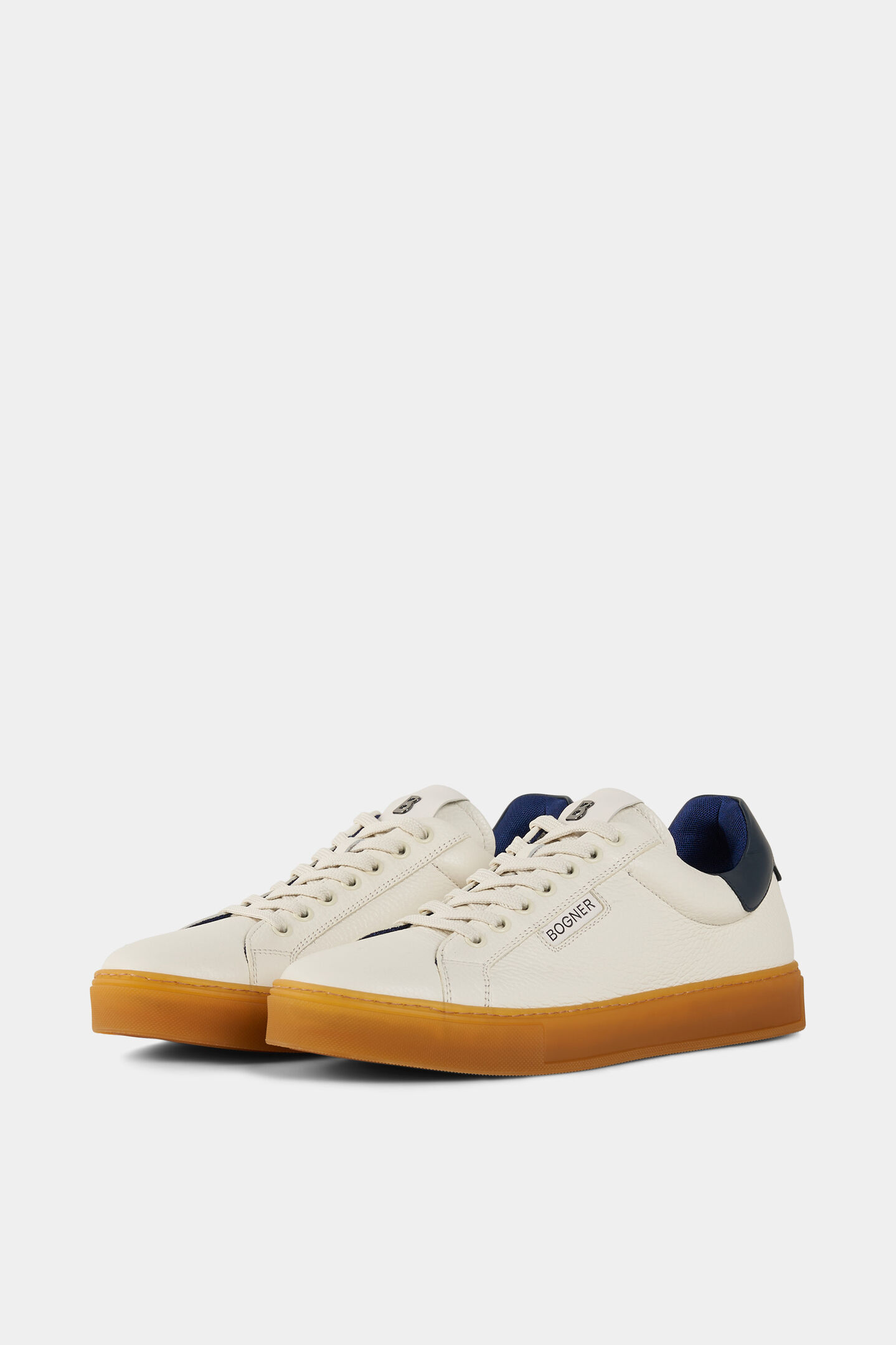 Sneaker Rome Beige/Navy-Blau