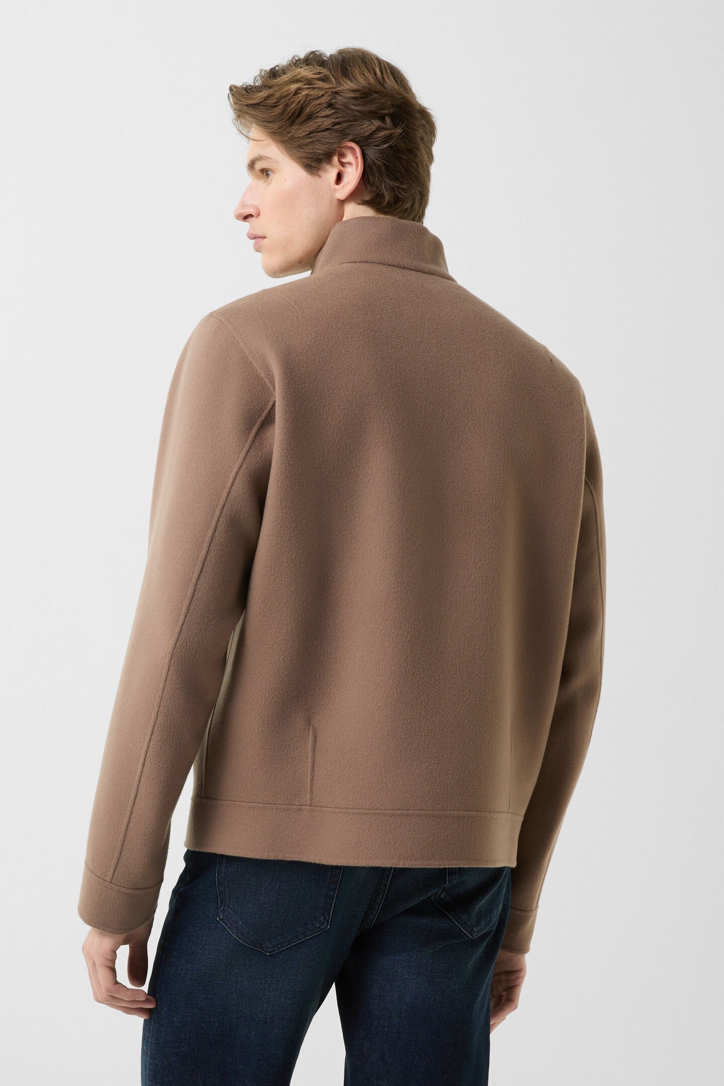 Doubleface blouson Brice Mud